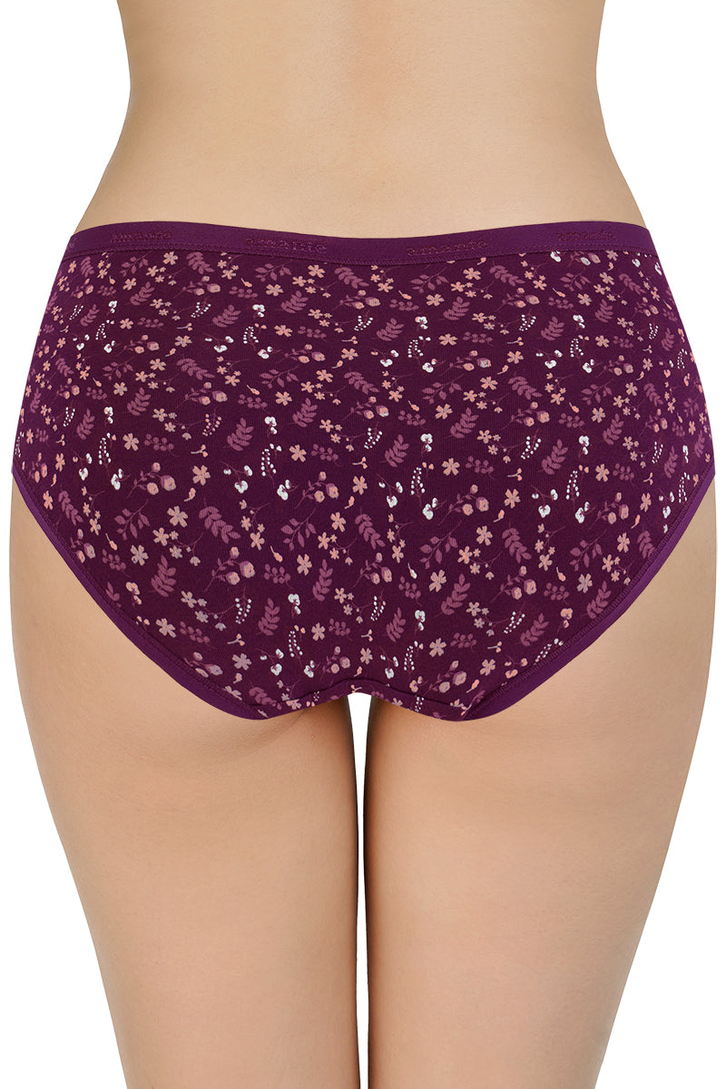 Amante Low Rise Print Hipster Panties (Pack of 3) - view 5