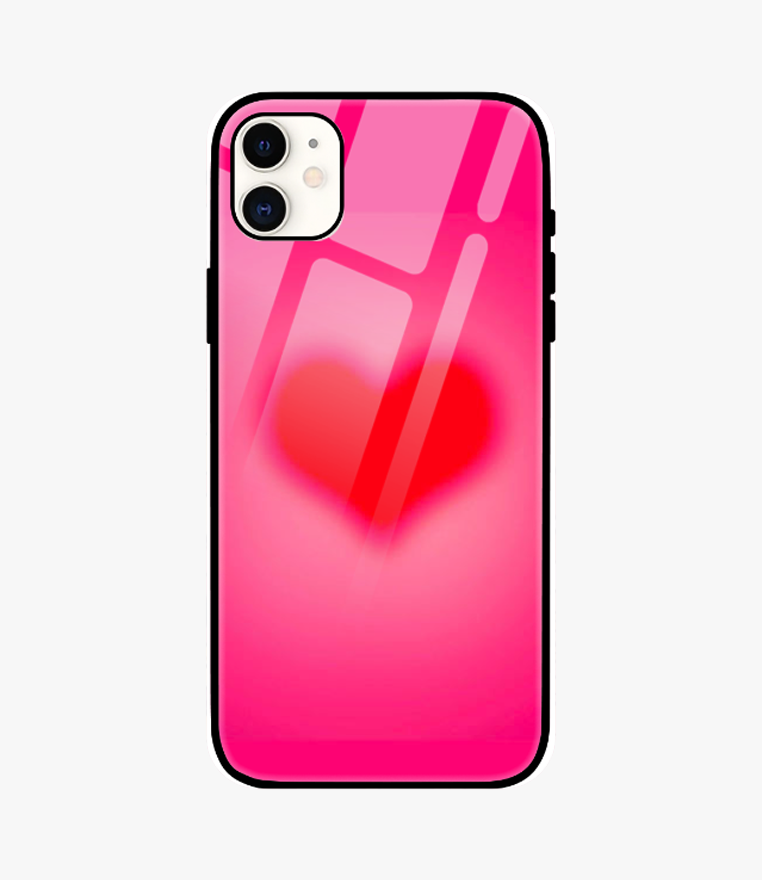 The Case Company Aura Heart Glass Case for iPhone 11