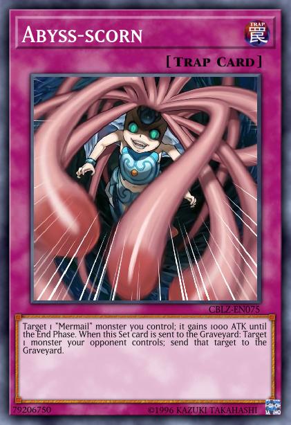 Yu-Gi-Oh! Abyss-scorn - CBLZ-EN075 - Common - 1st Edition