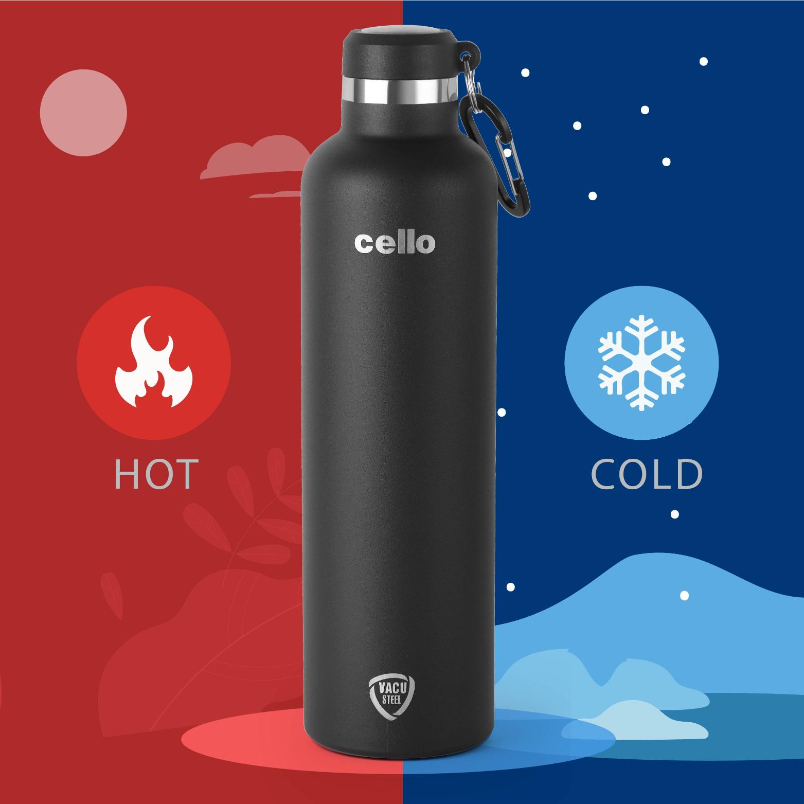 Cello Duro Hector Flask, Vacusteel Water Bottle - view 45