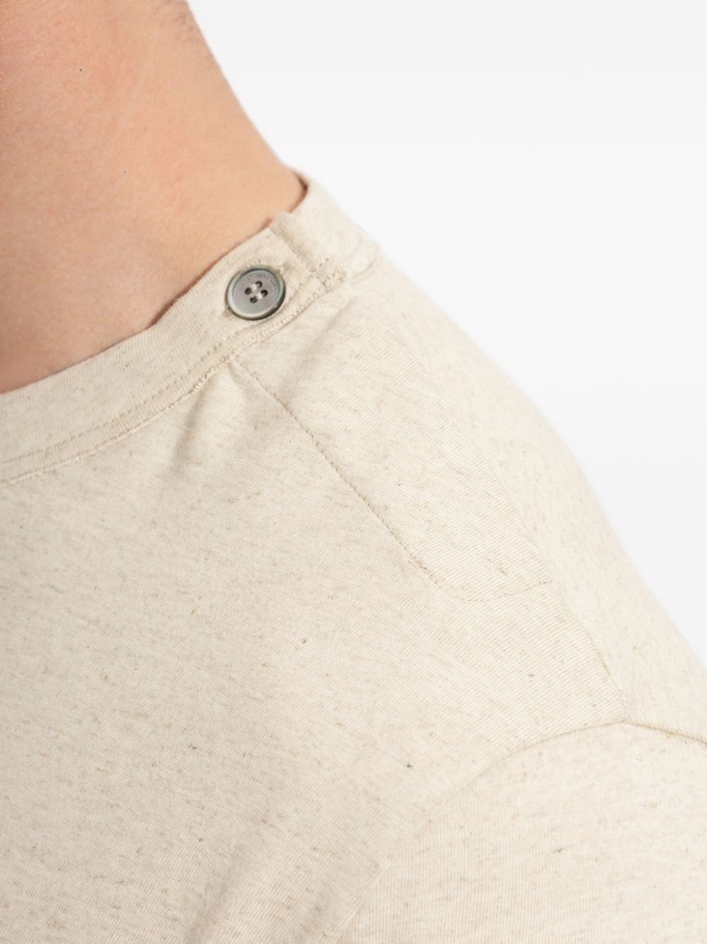 Emporio Armani Knit Sweater – 67% Cotton, 33% Linen - view 3