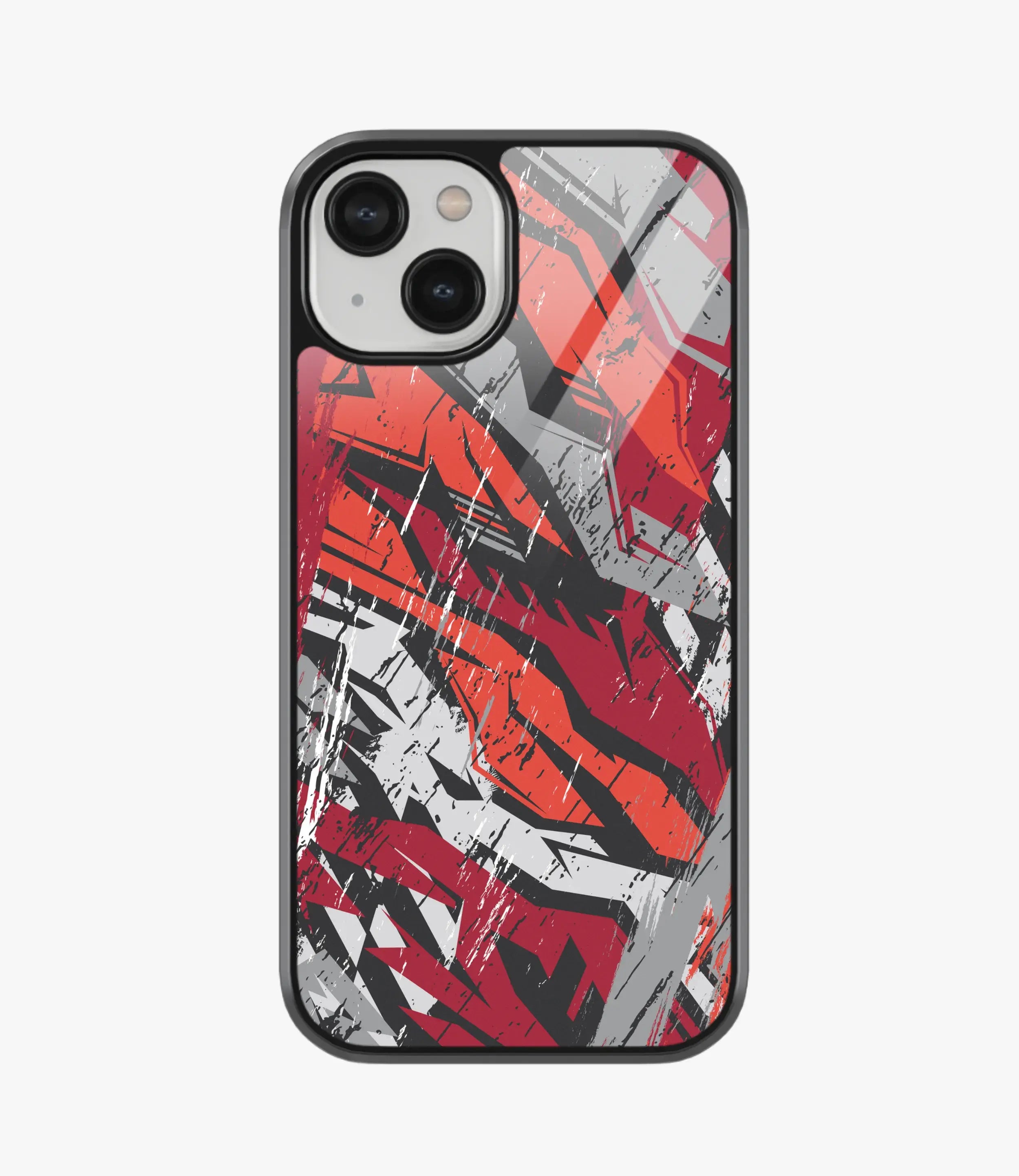The Case Company Abstract Quick Shift Pattern Glass Case