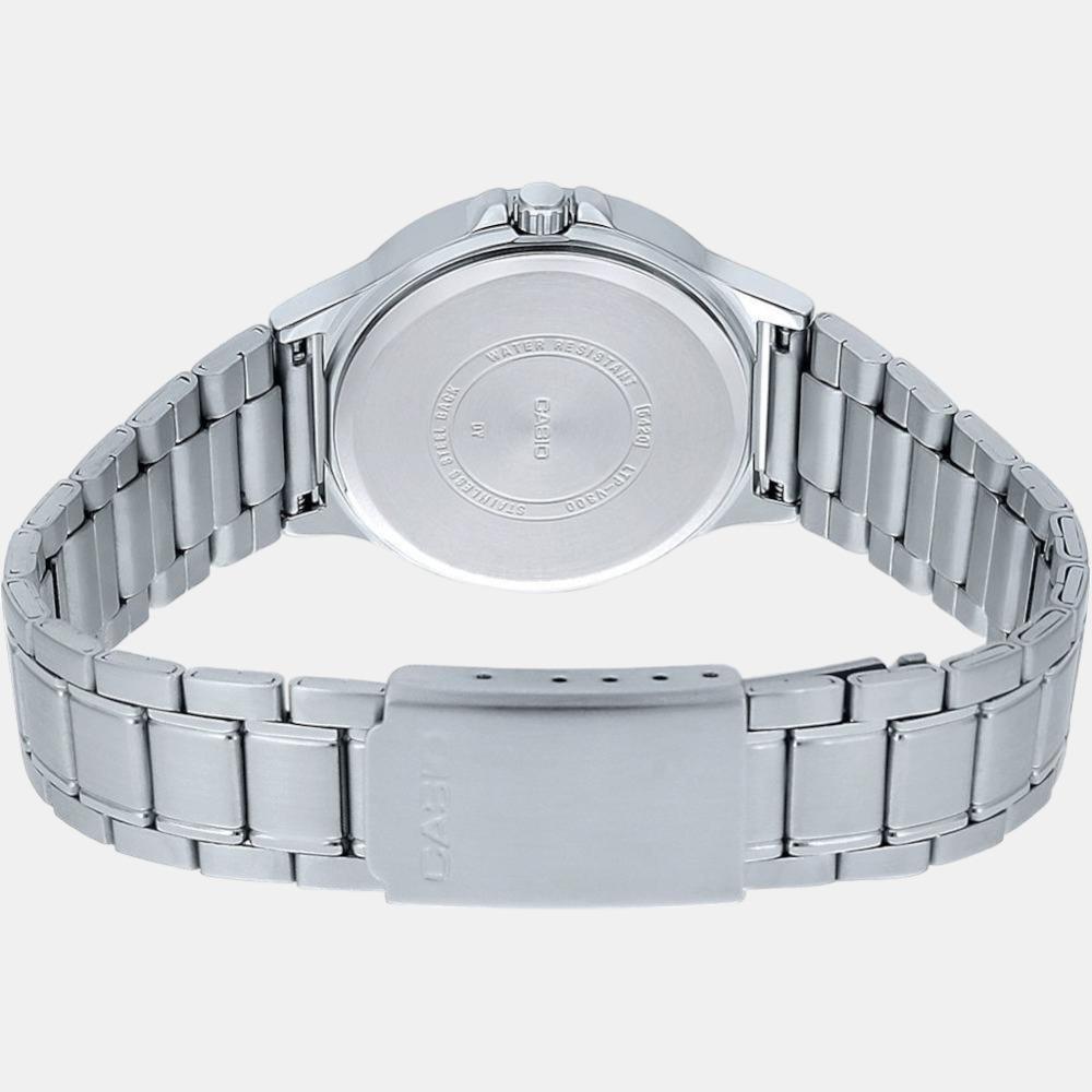 Casio Enticer Women Quartz Blue Dial Chronograph Stainless Steel Watch A1899 - view 4