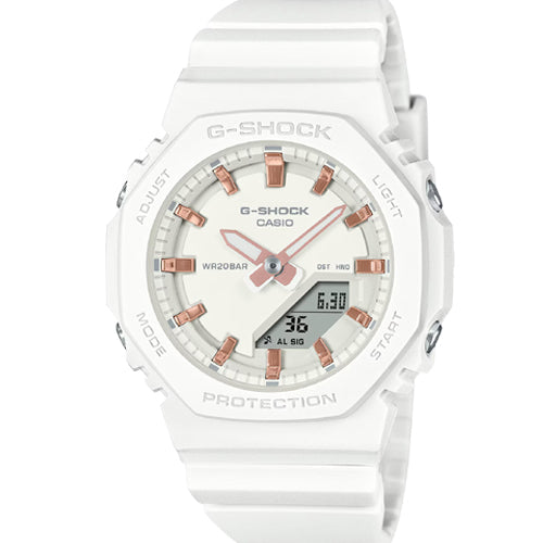 Casio G-Shock White Dial Women 40.2mm G1700 GMA-P2100M-7A