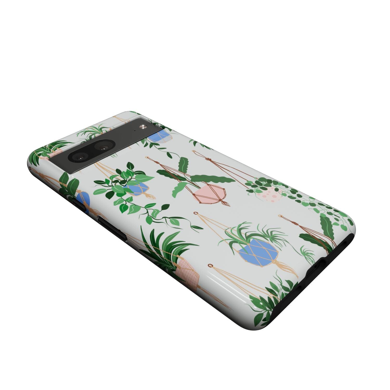 Casetry Hanging Around | Potted Plants Floral Google Pixel Case - view 8