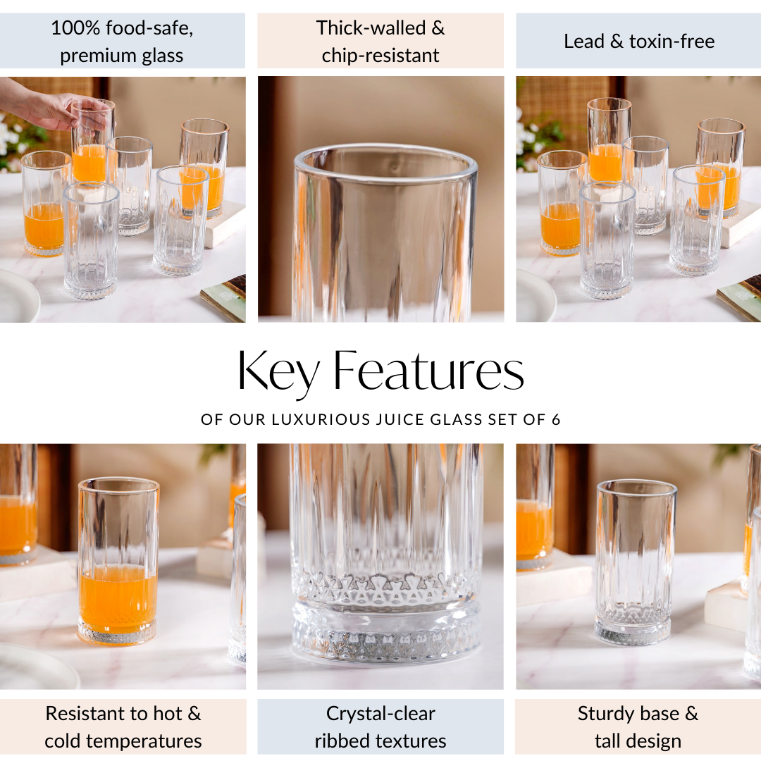 Nestasia Tall Cocktail Glass Set Of 6 490ml - view 5