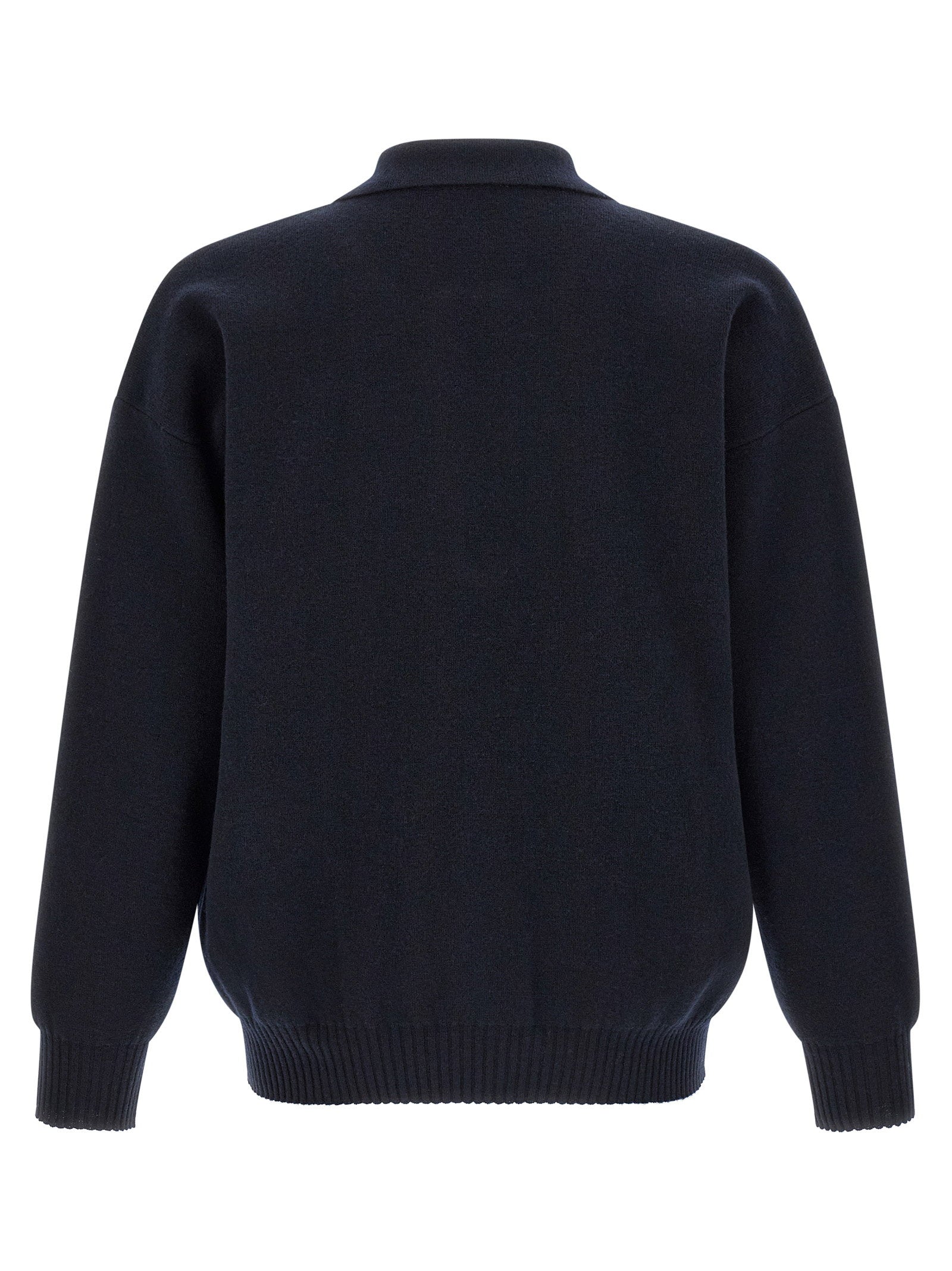 Roberto Collina Merino Wool Polo Shirt - view 2