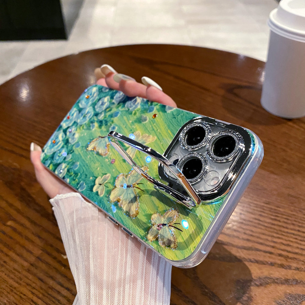 Peeperly Sparkle Artful Butterfly Lens Stand Case - view 5