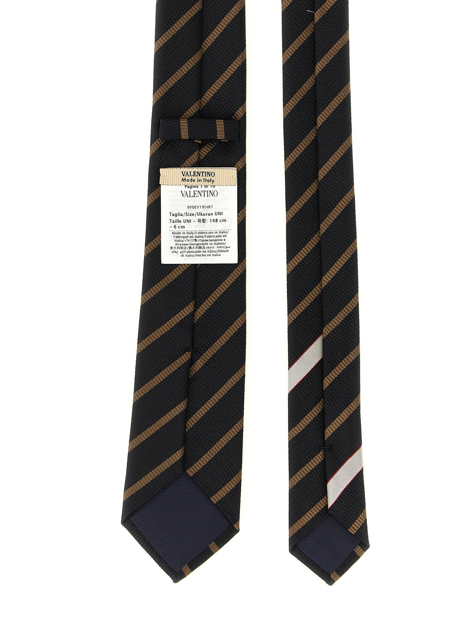 Tie Valentino Garavani Regimental – 100% silk - view 2