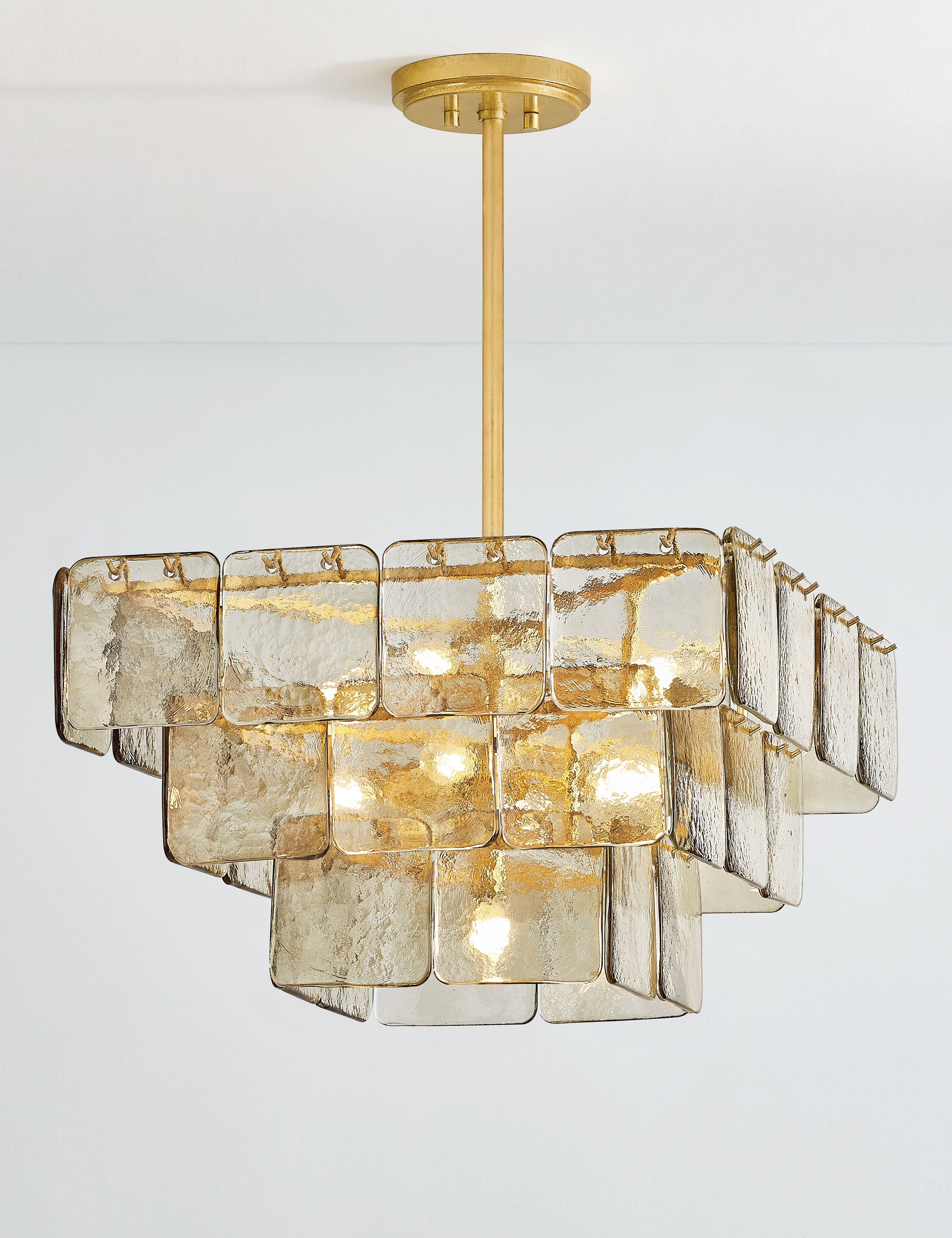 Lulu and Georgia Esmeralda Chandelier – Smoked Glass - view 2