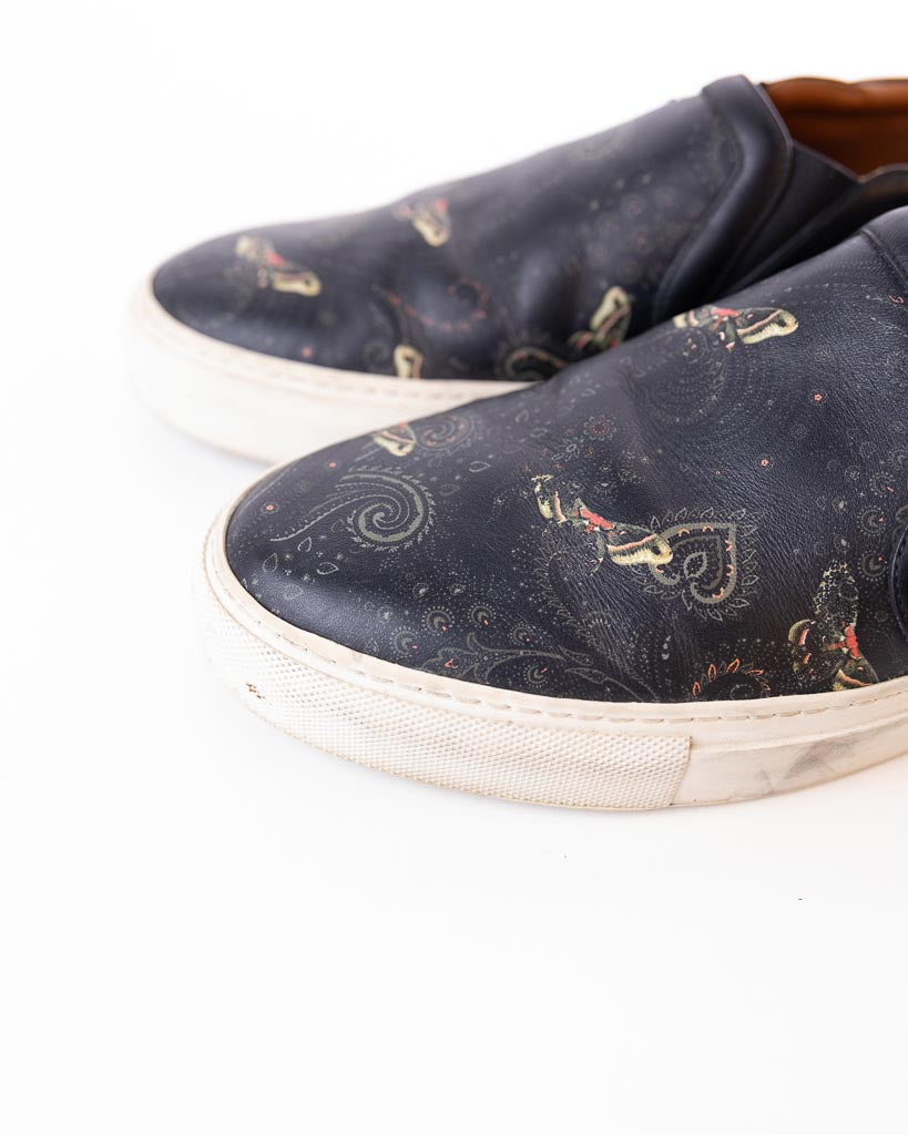 Givenchy Paisley Print Skate Shoes - view 2