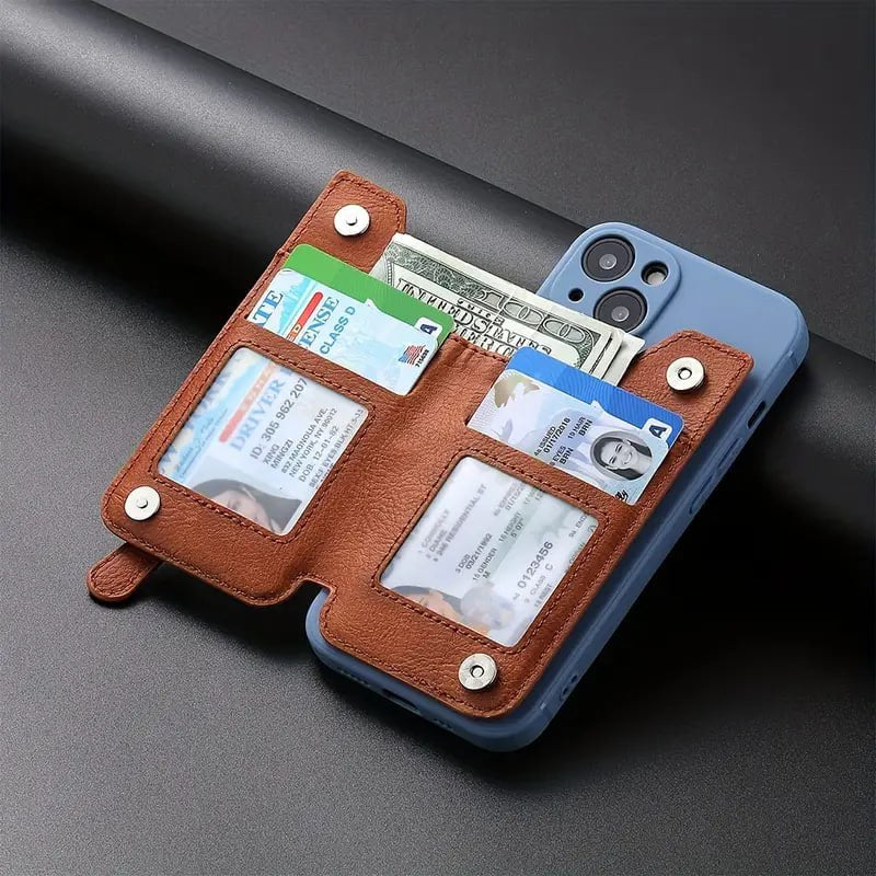 Catterton Leather Made Phone Zipper Cover+ Card Holder - view 2