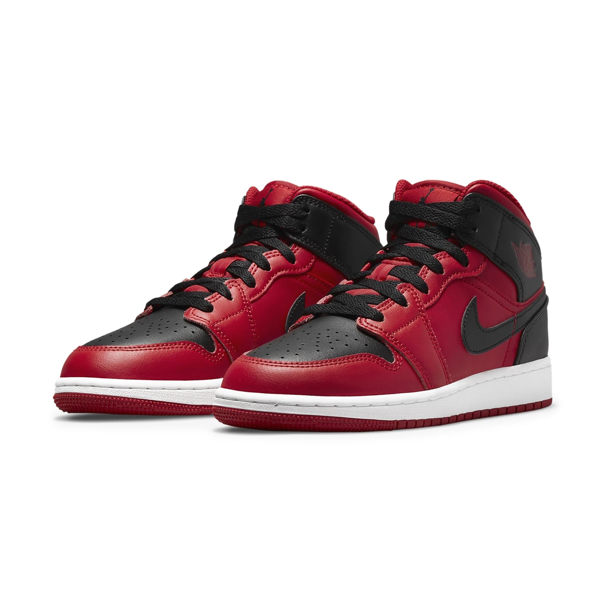 Air Jordan 1 Mid Reverse Bred (GS) - view 2