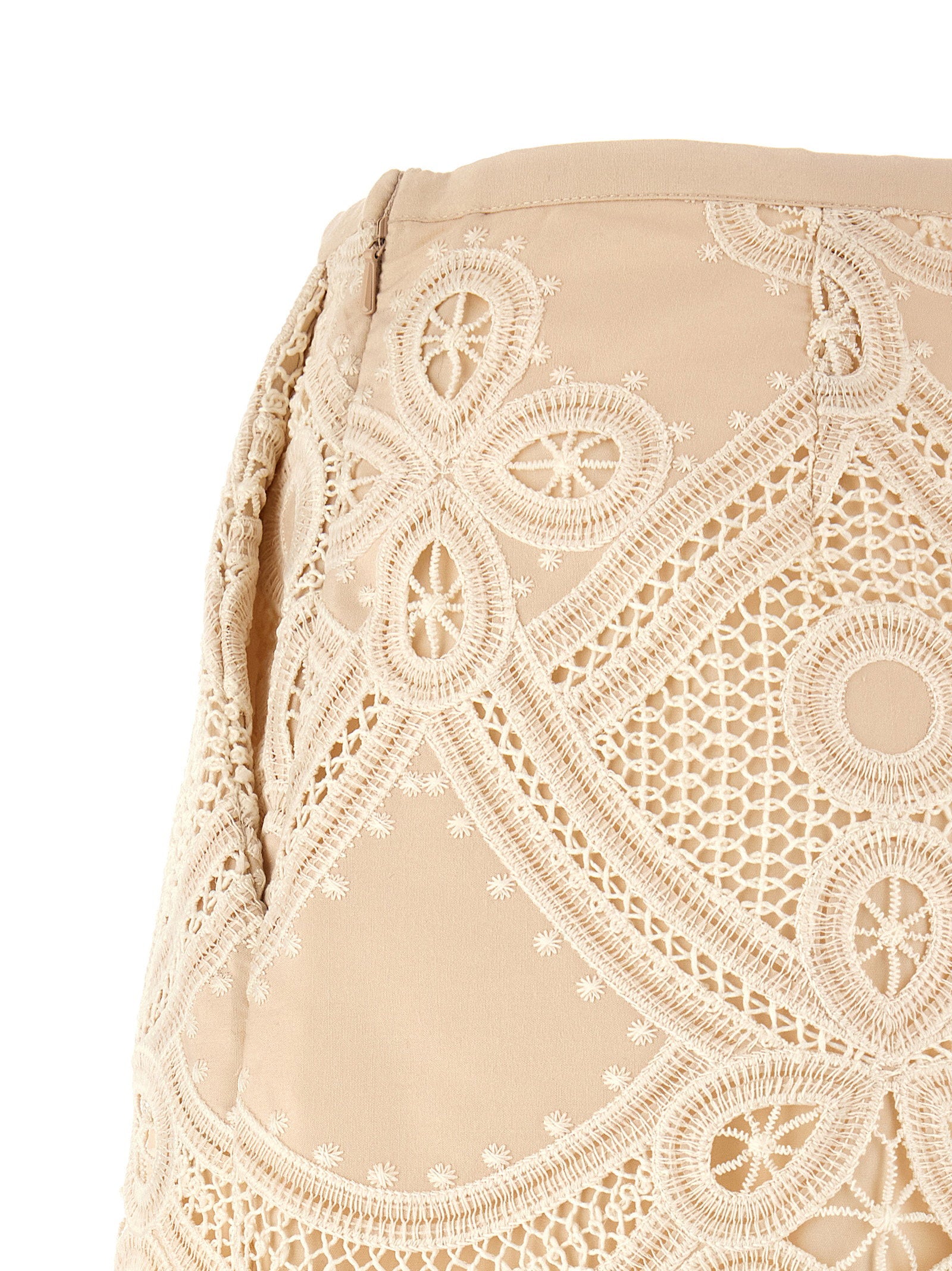 Elie Saab Macramé Embroidery Shorts – 100% polyester - view 4