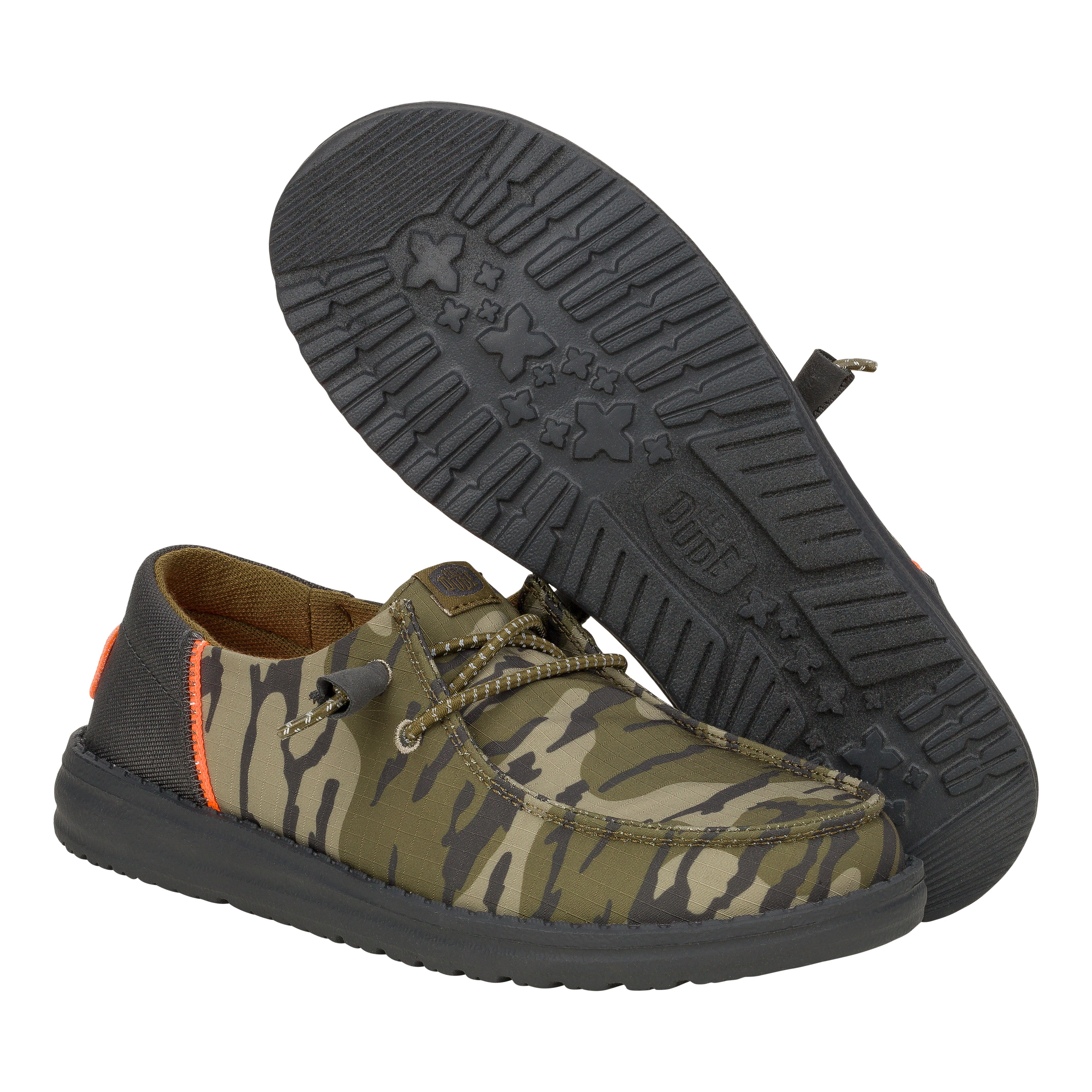 HEYDUDE shoes Wendy Funk Mossy Oak® Bottomland® - Black Camo - view 3