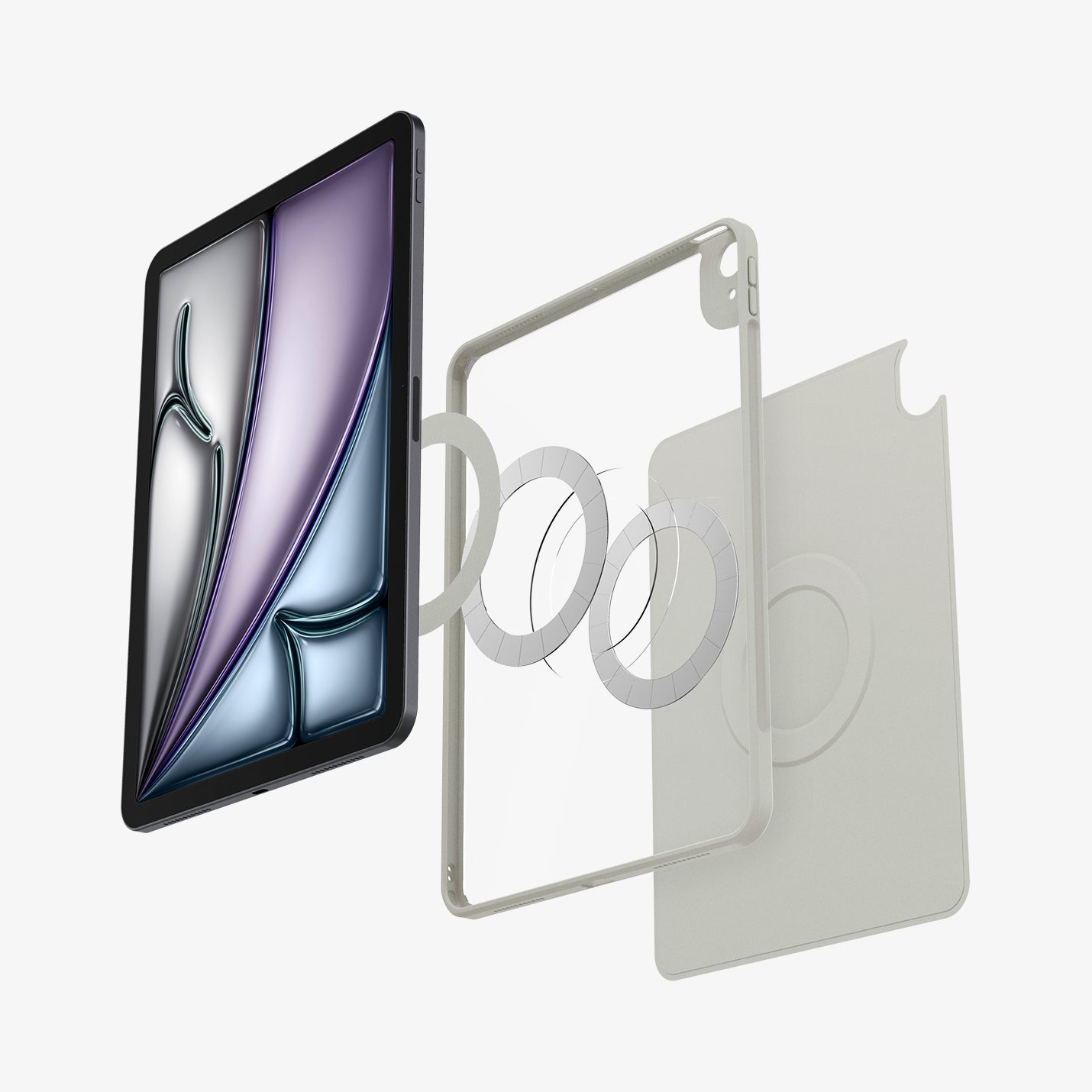 iPad Air Series - Air Skin Pro OneTap – Gray - view 3