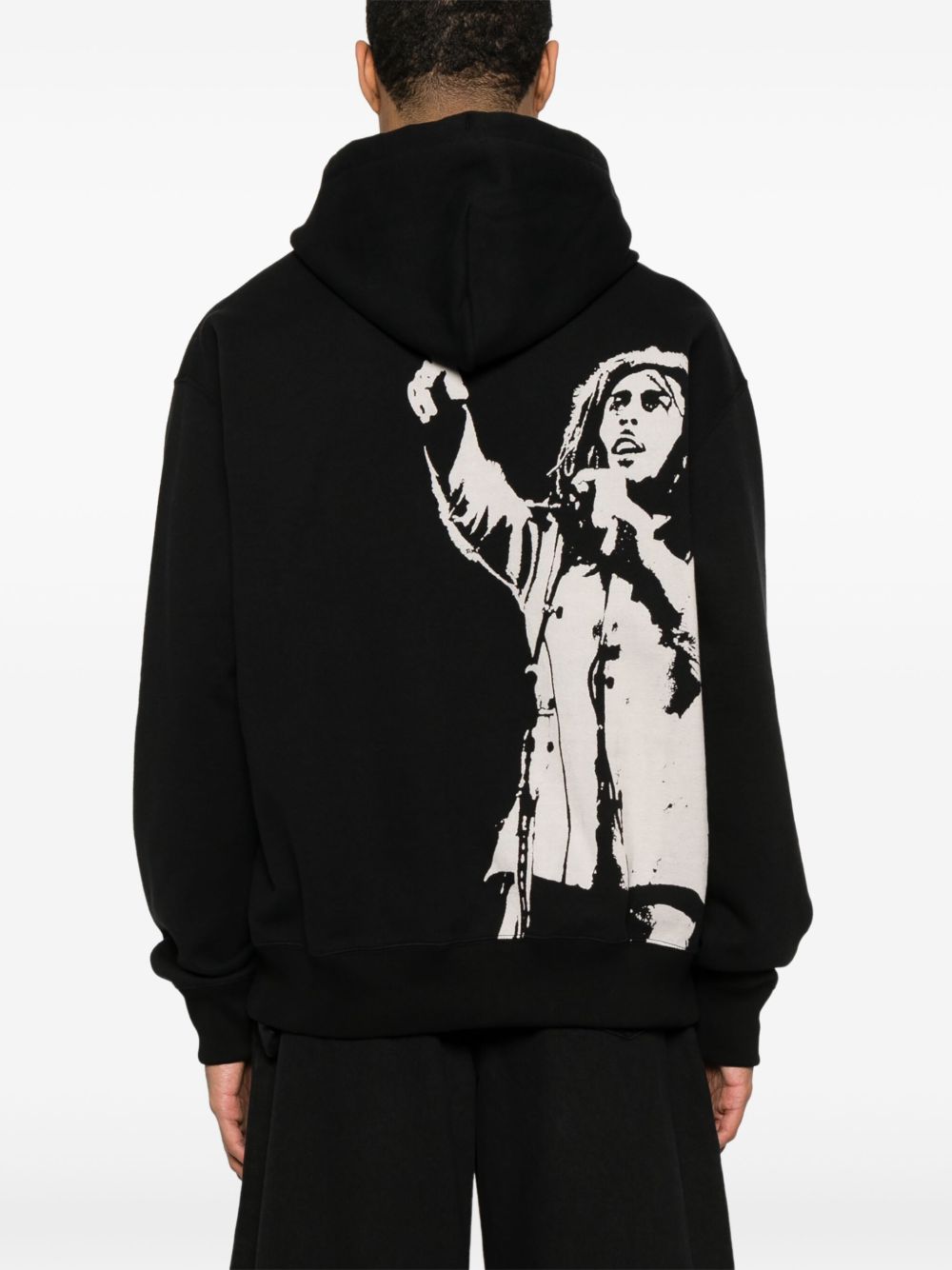 Junya Watanabe Printed cotton hoodie – Cotton 100% - view 2