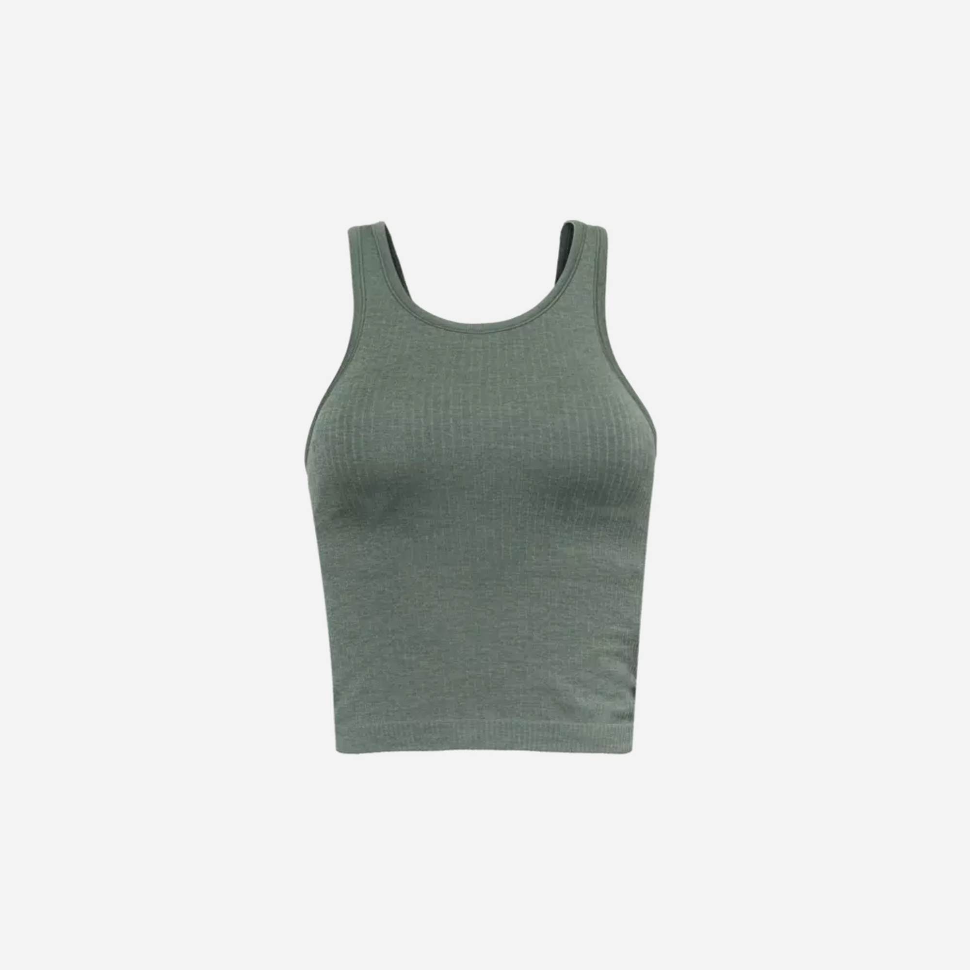 LULULEMON Ebb To Street Ribbed Woven Top – Dark Forest