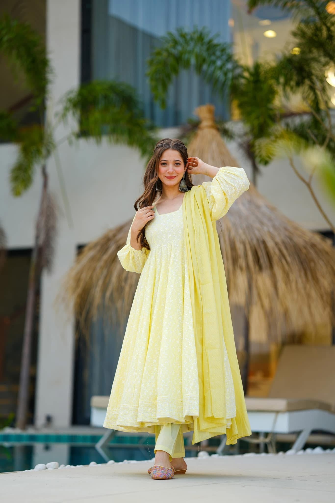 Idaho-o mable lime cotton suit set - view 5