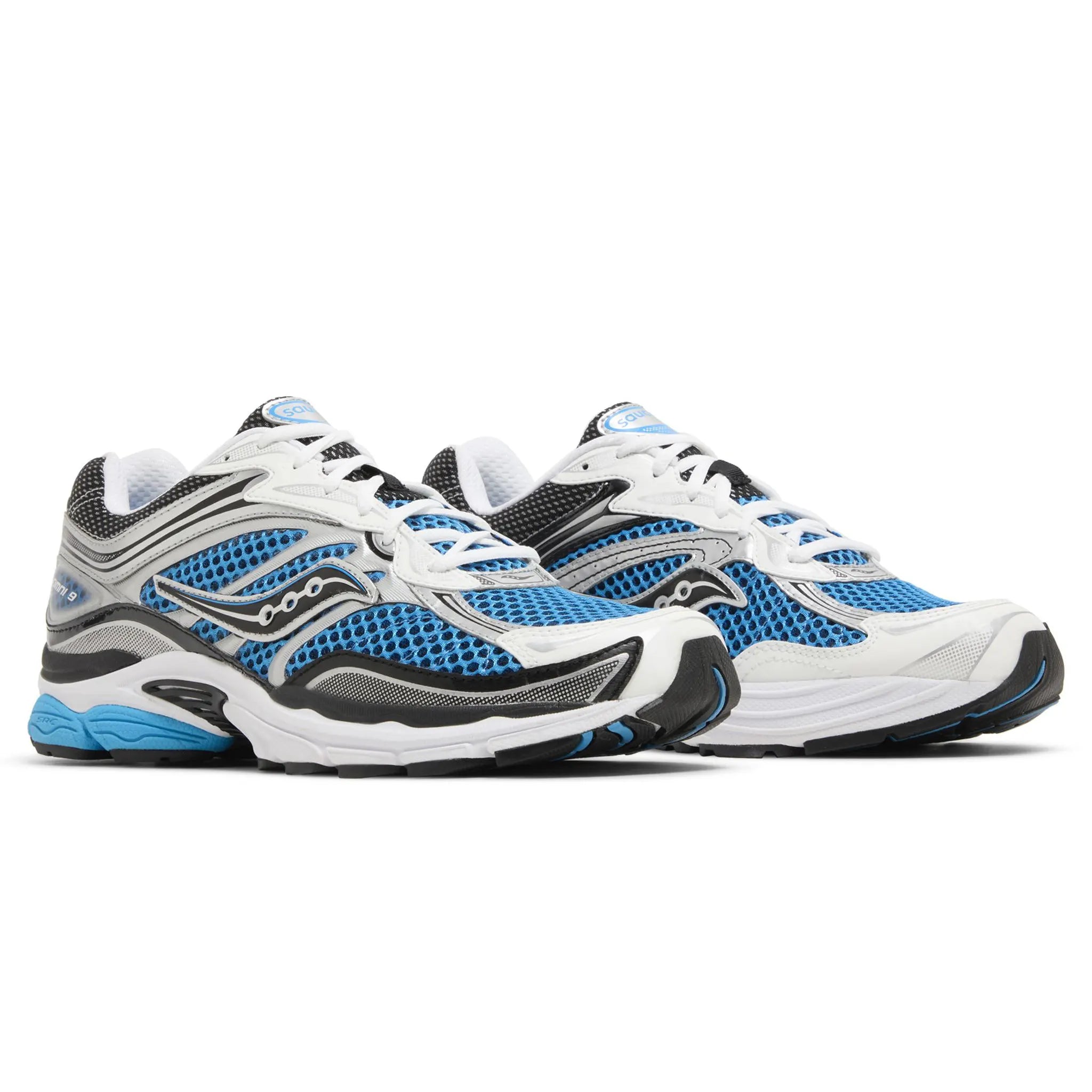 Saucony Progrid Omni 9 Silver Royal Blue - view 2