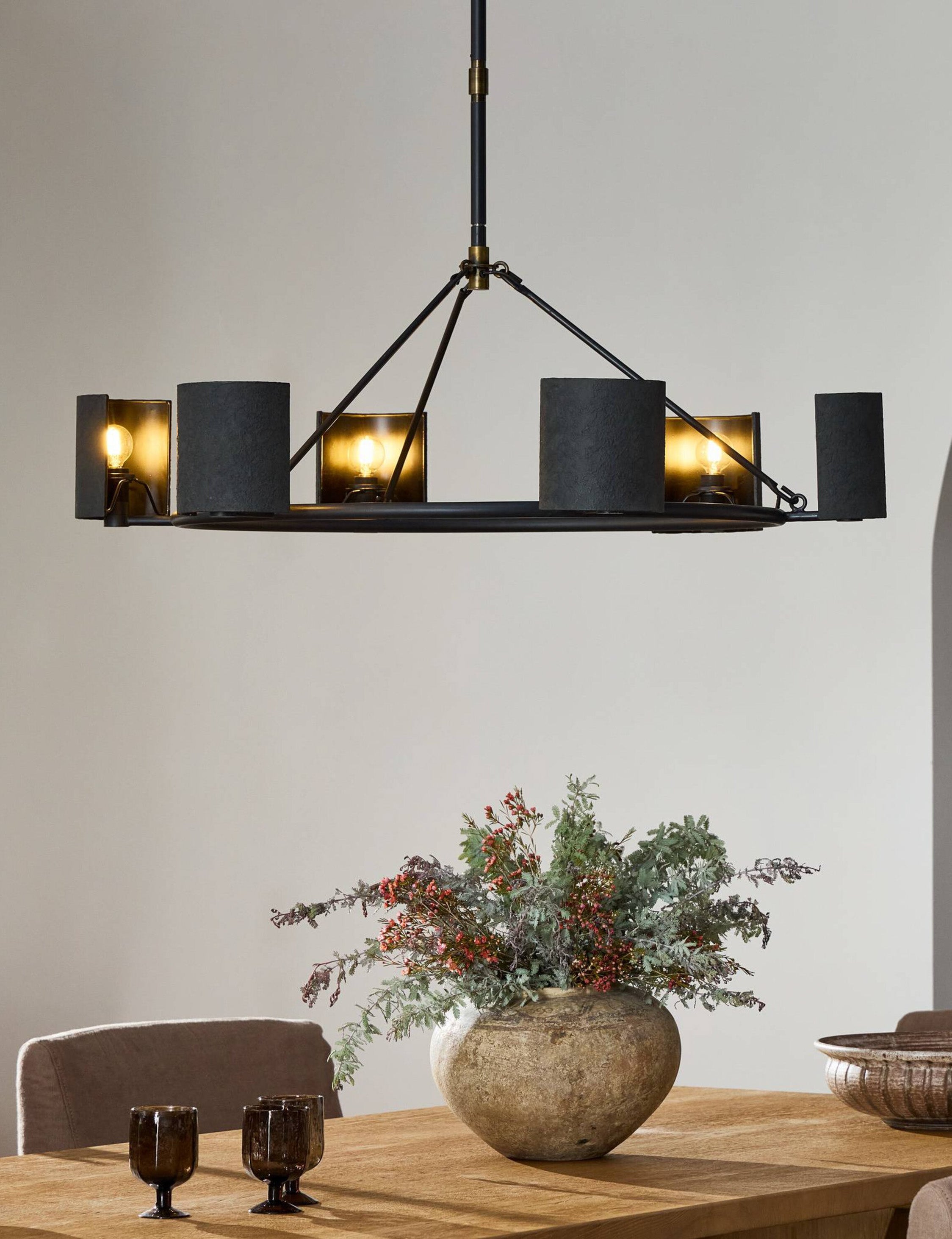 Lulu and Georgia Bossio Chandelier – Black - view 2