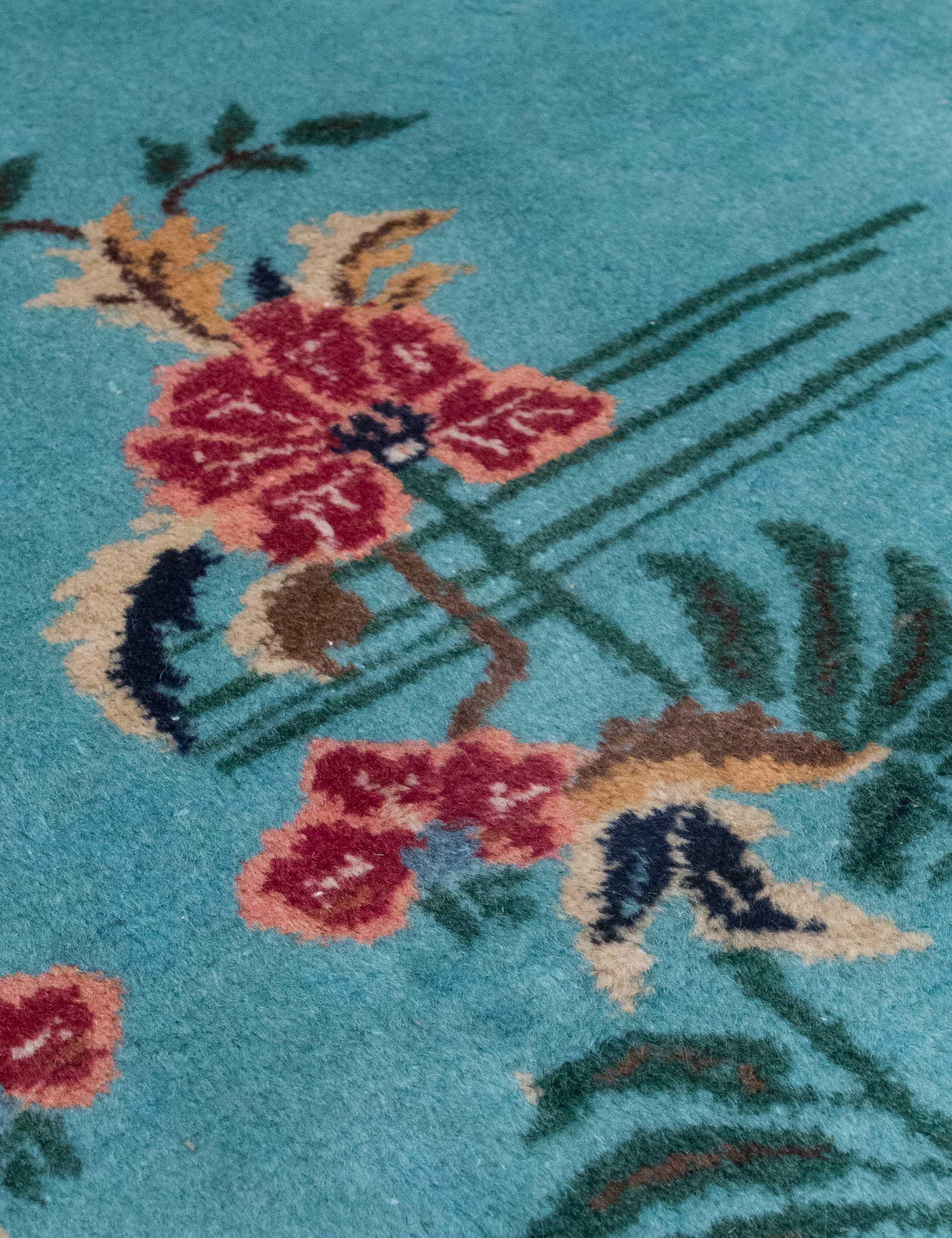 Lulu and Georgia Vintage Turkish Hand-Knotted Wool Rug No. 604, 6'10" x 10'2" - view 2