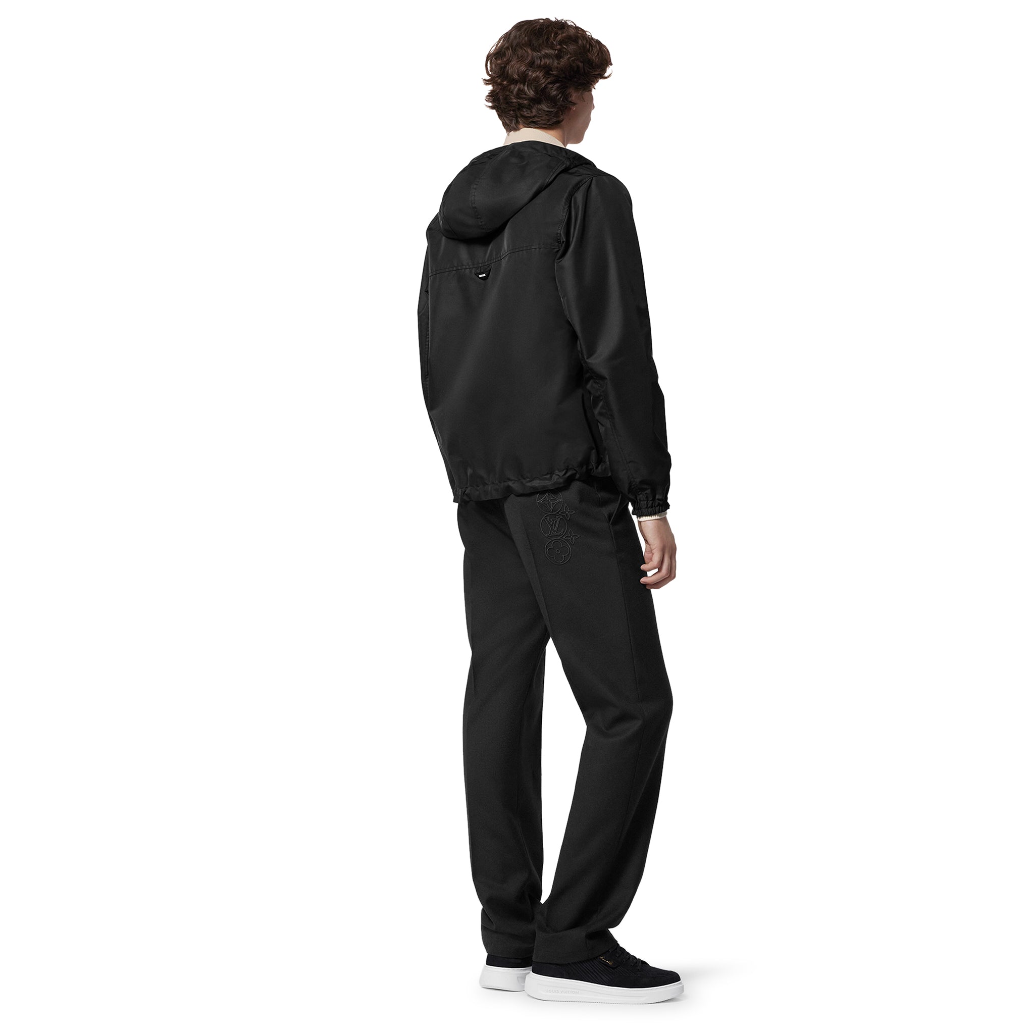 Louis Vuitton LV Monogram Reversible Black Windbreaker - view 5