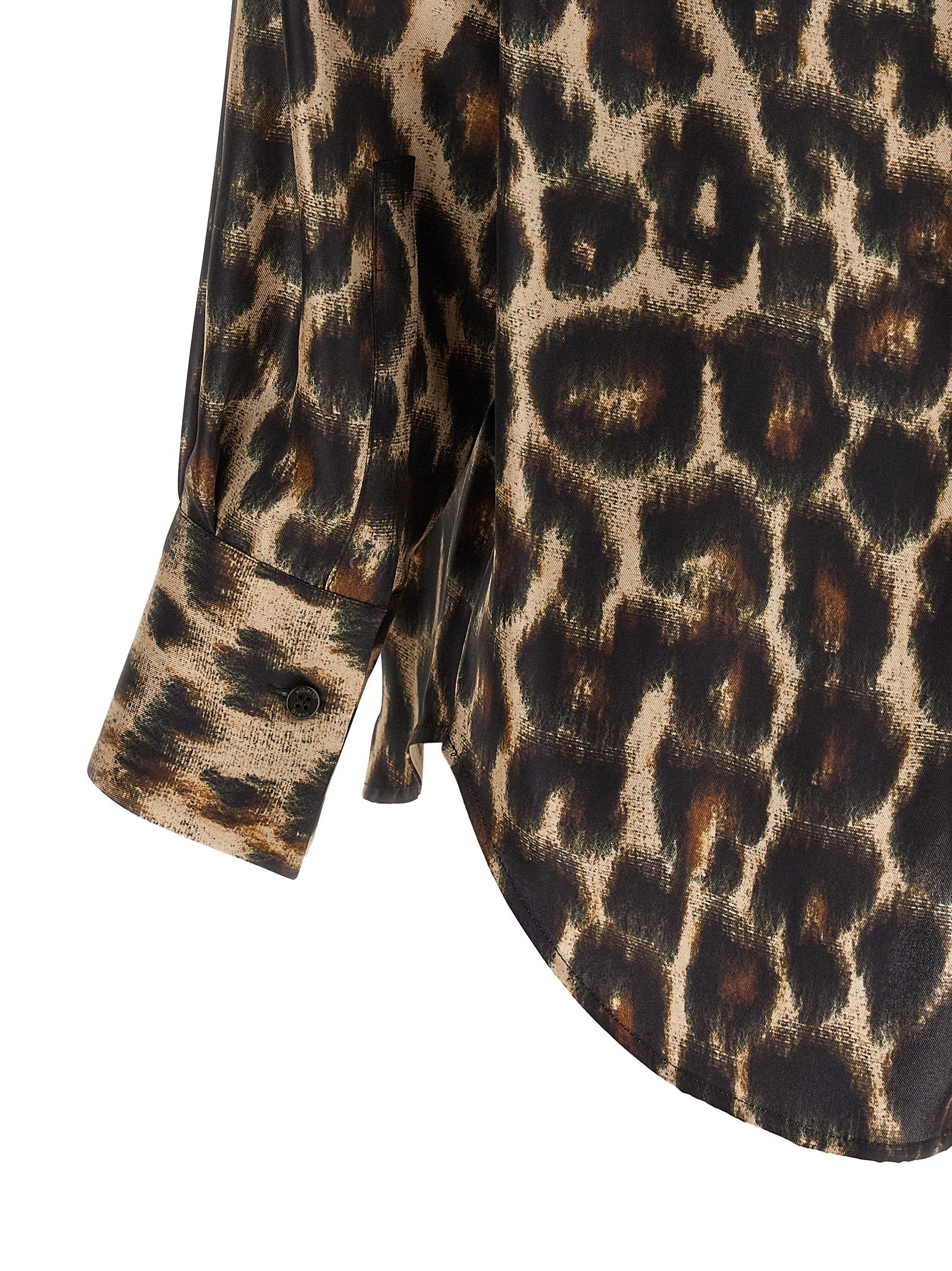 Alberto Biani Jaguar Print Shirt – 100% silk - view 4