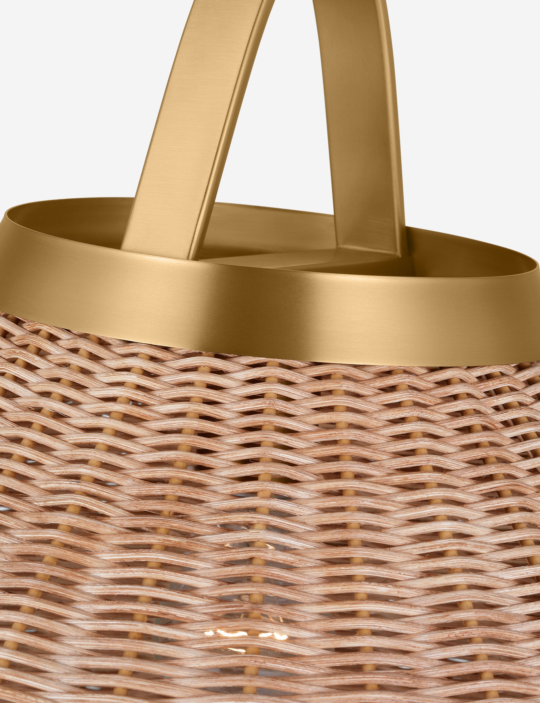 Lulu and Georgia Piala Pendant Light – Burnished Brass - view 11