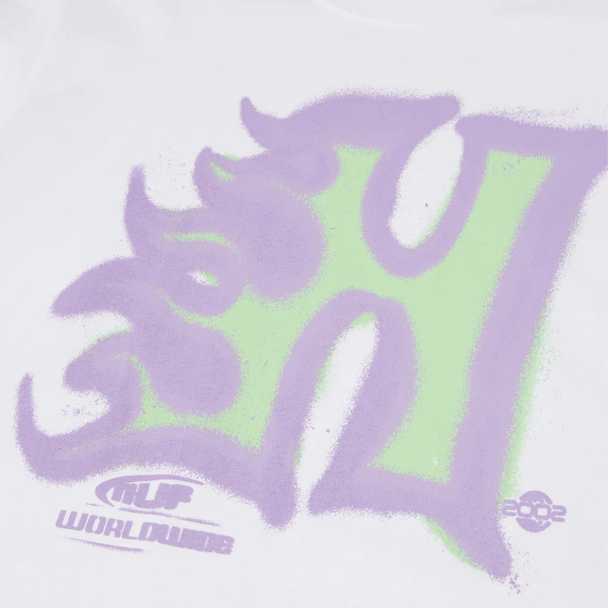 Huf | Heat Wave T-shirt { White - view 2