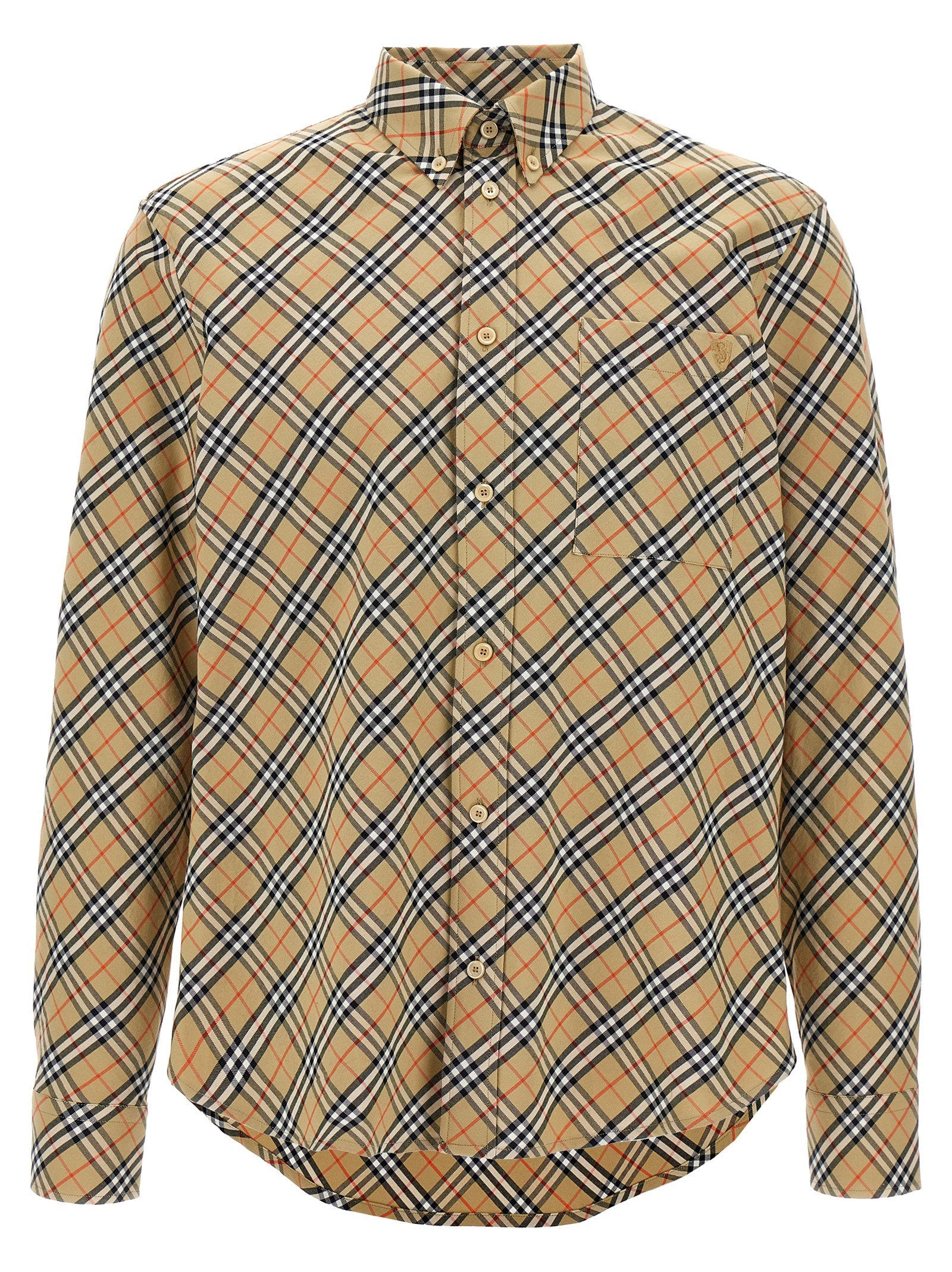 Burberry Check Shirt – 100% cotton