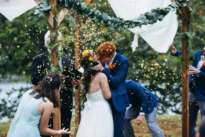 fiftyflowers.com Multicolored Boho Wedding - view 10
