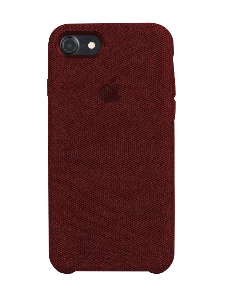 Fabric case iphone – KShop Fabric Case For iPhone 7 & 8 - Red
