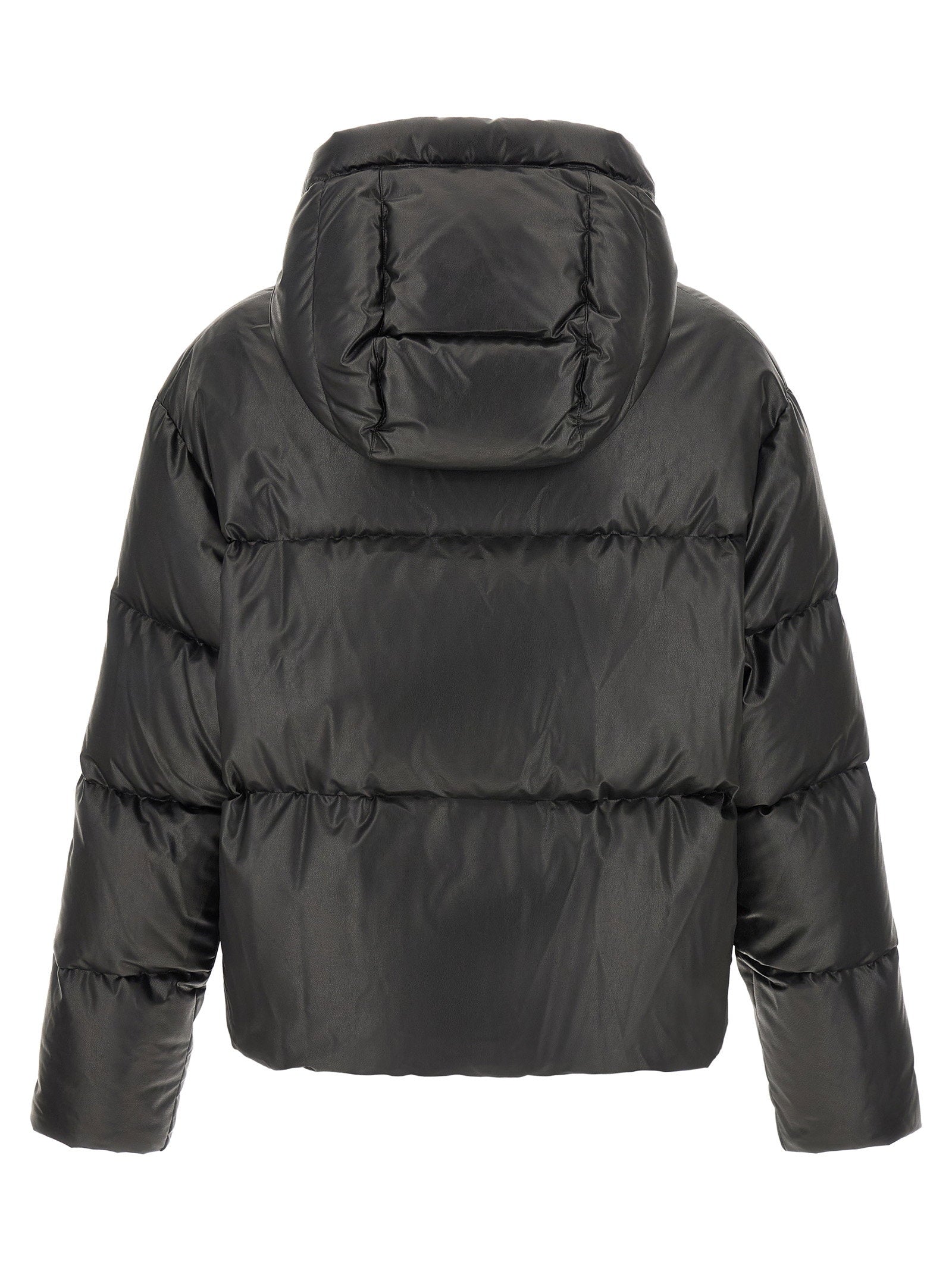 Mm6 Maison Margiela Lacquered Finish Down Jacket - view 2