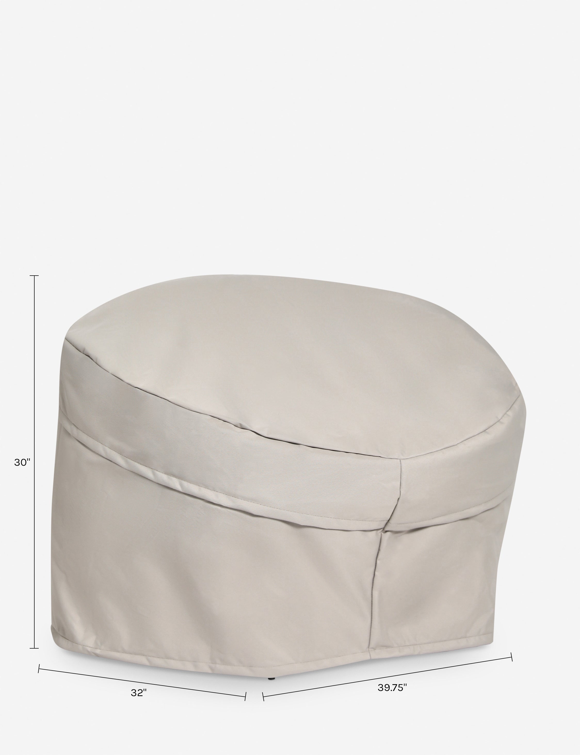 Lulu and Georgia Marisol Accent Chair Outdoor Furniture Cover - view 2