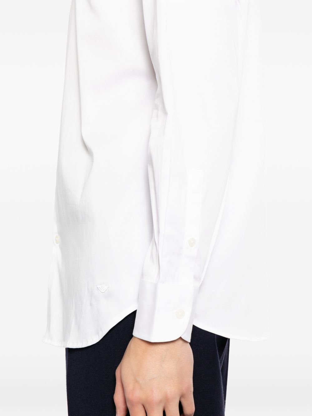 Emporio Armani Cotton shirt – Cotton 98%, Elastane 2% - view 2