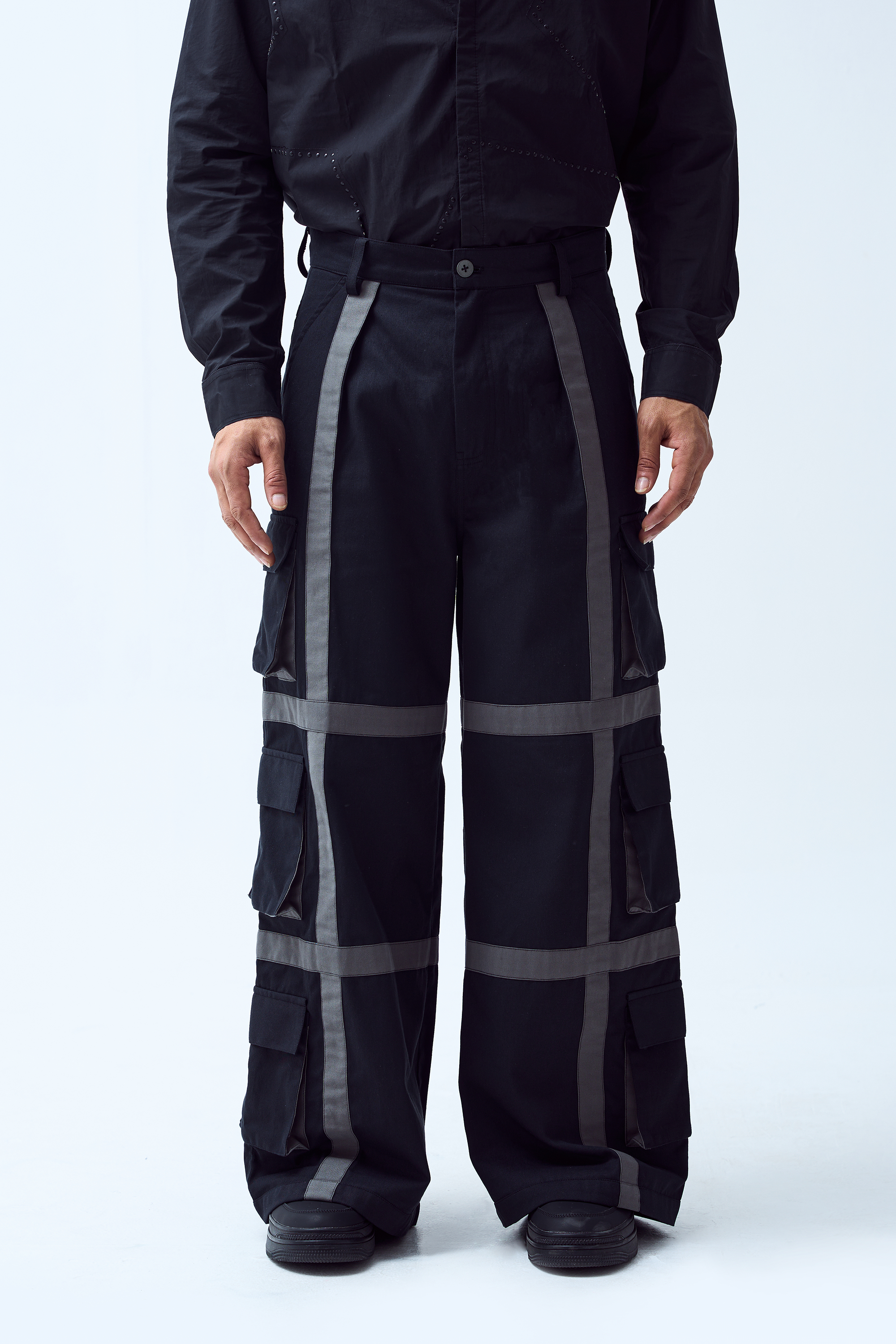 THNWHN Midnight Pleated Pants - view 2