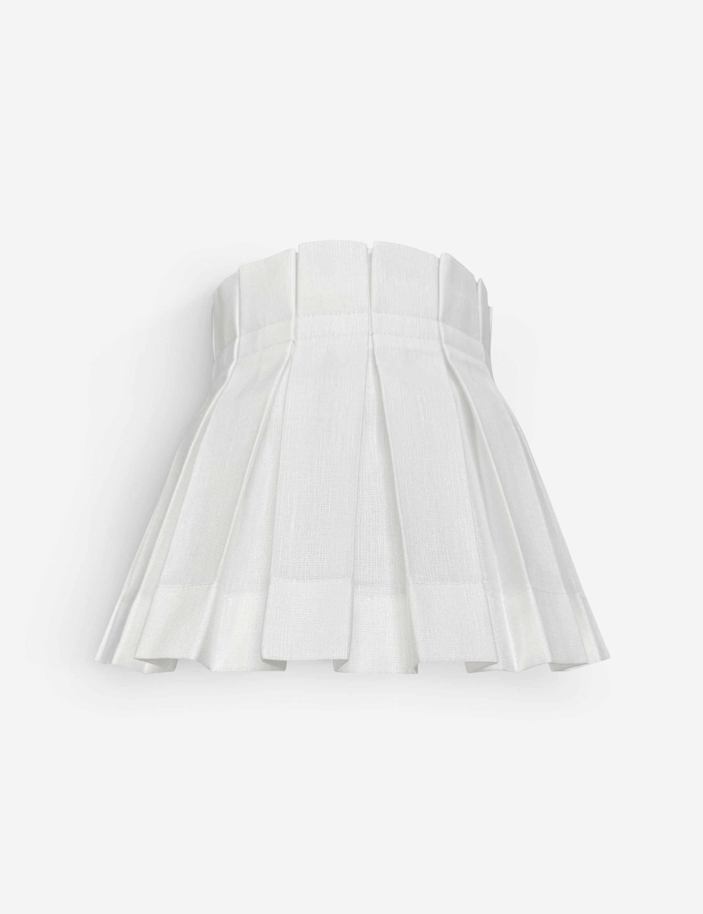 Lulu and Georgia Solid Classic Box Pleat Lampshade by Cielle Home