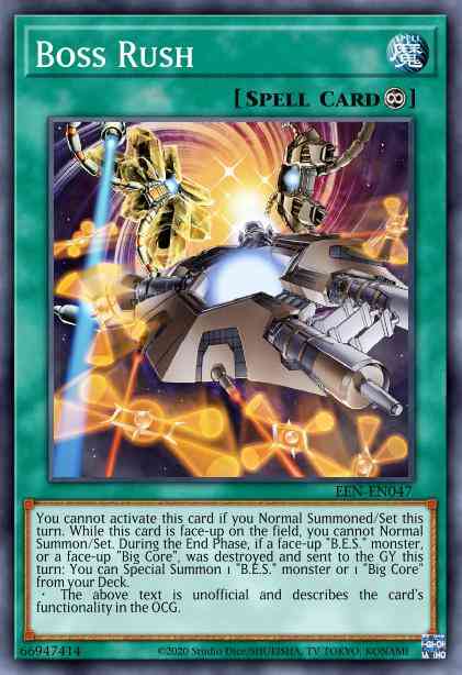 Yu-Gi-Oh! Boss Rush - EEN-EN047 - Common - Unlimited