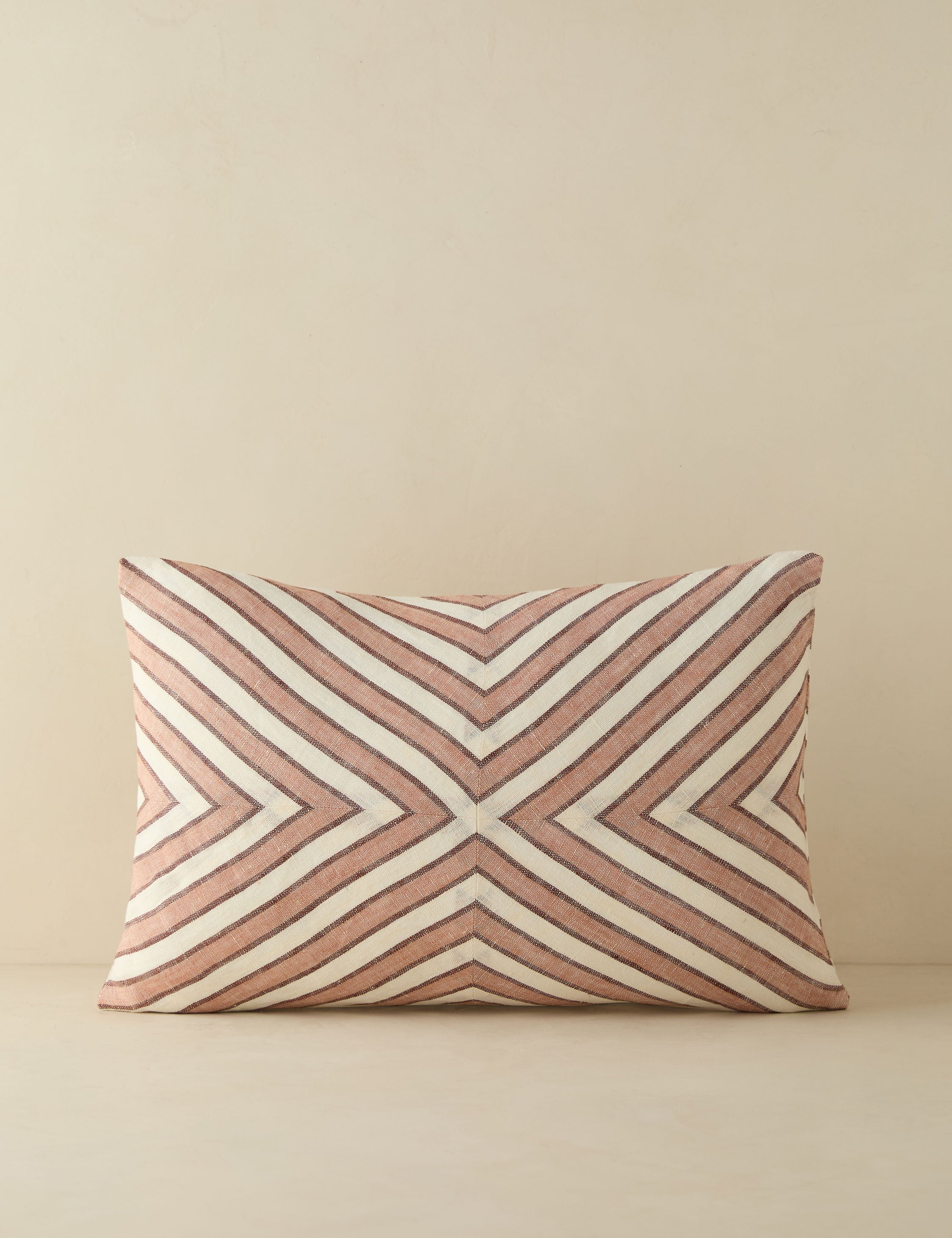 Lulu and Georgia Indrik Linen Pillow - view 2