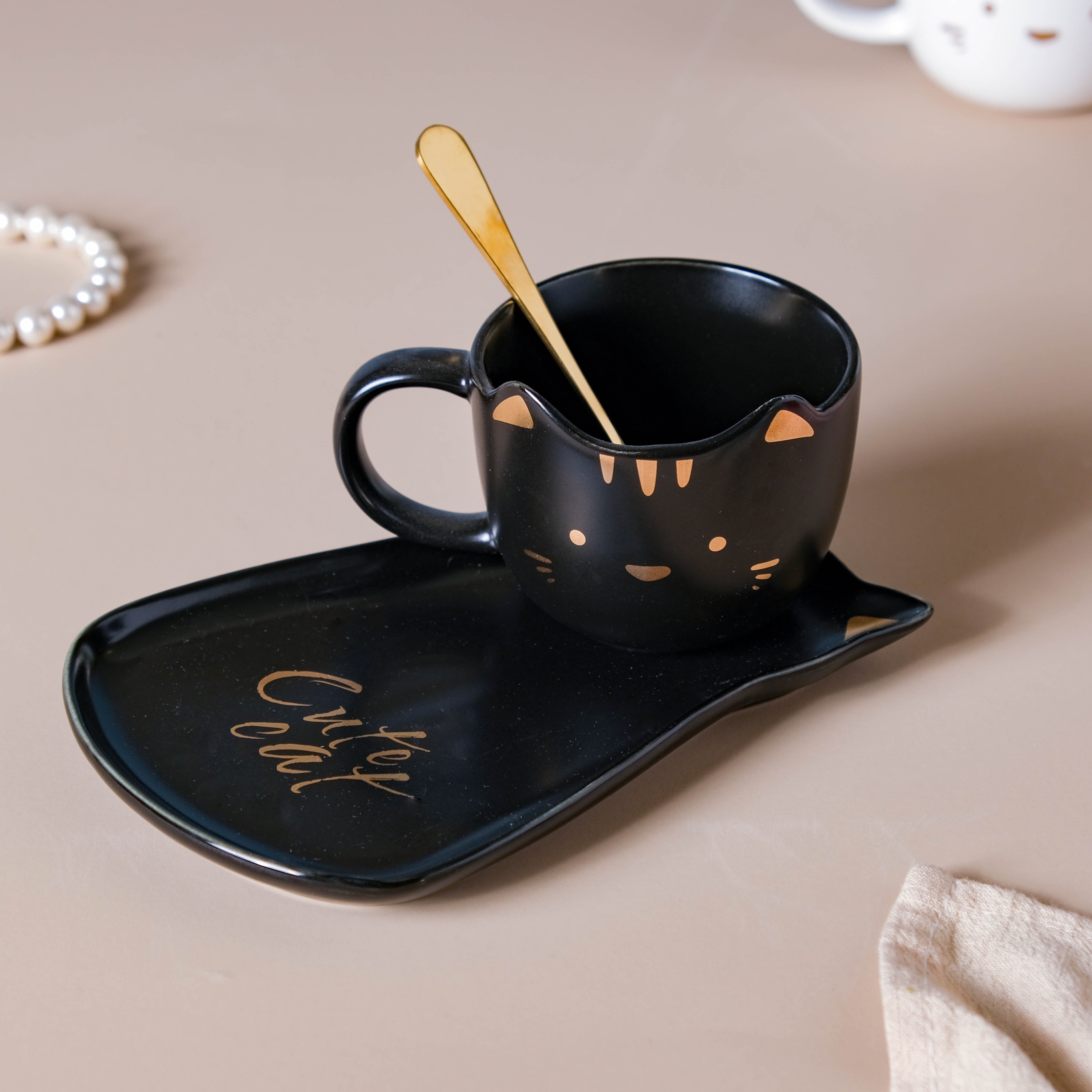 Nestasia Kitten Mug And Plate - view 13