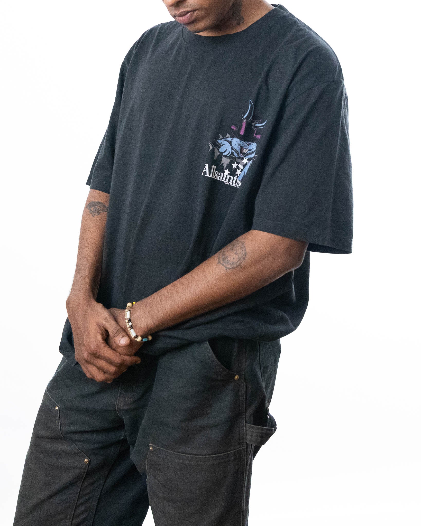 All Saints Lunar Rabbit Graphic T-Shirt - view 2