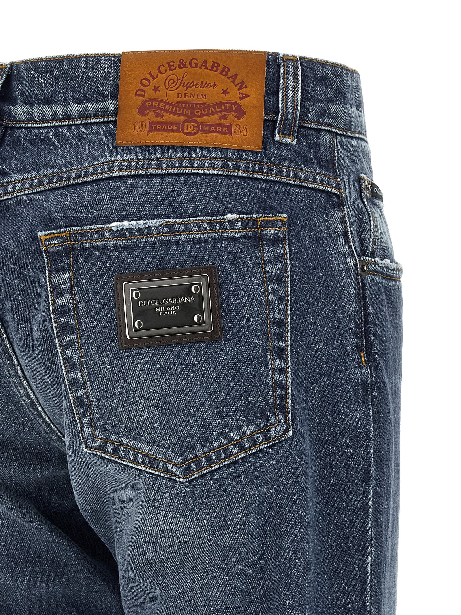 Dolce & Gabbana Denim Jeans – 100% cotton - view 4