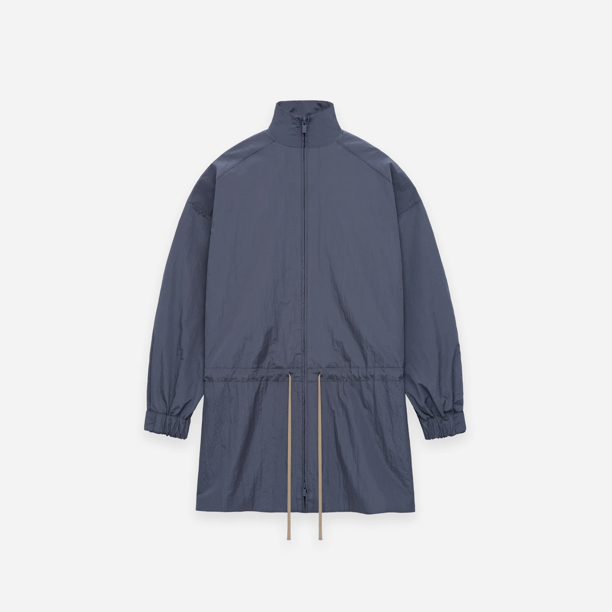 Fear Of God Essentials SS25 Ripstop Mockneck Anorak Marine