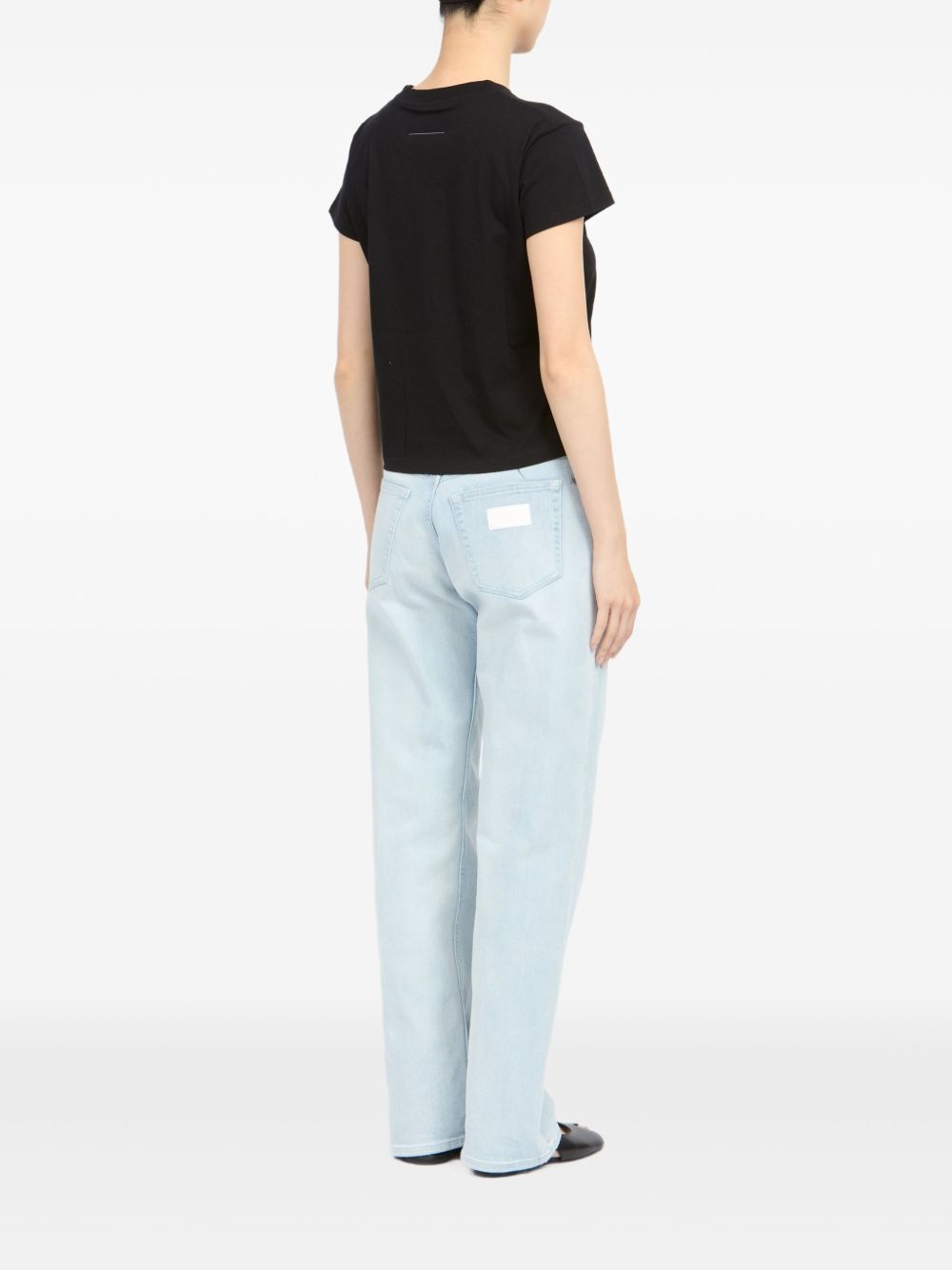 MM6 Maison Margiela Logo cotton t-shirt – Cotton 100% - view 2
