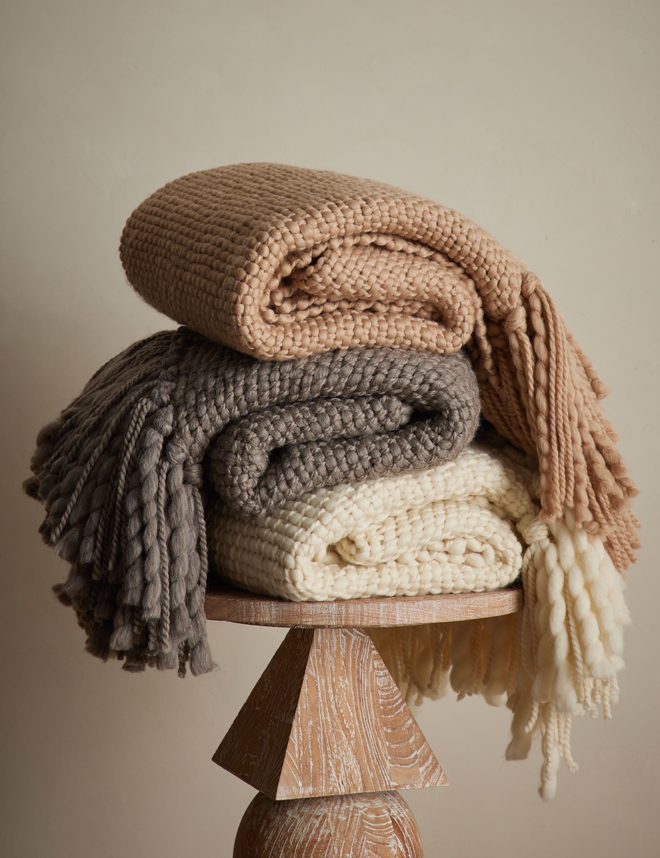 Lulu and Georgia Olema Handwoven Throw - view 13