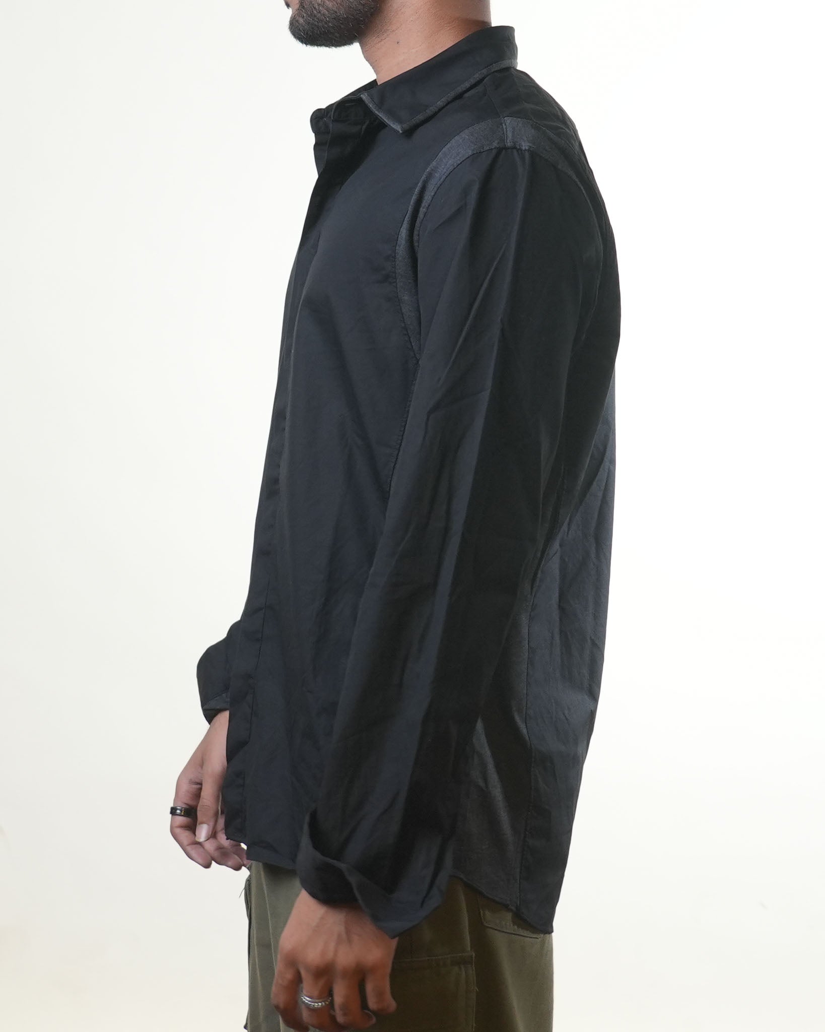 Calvin Klein Black & Grey Shirt - view 2