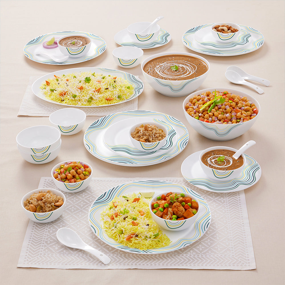 My Borosil Larah by Borosil Mia Dinner Set