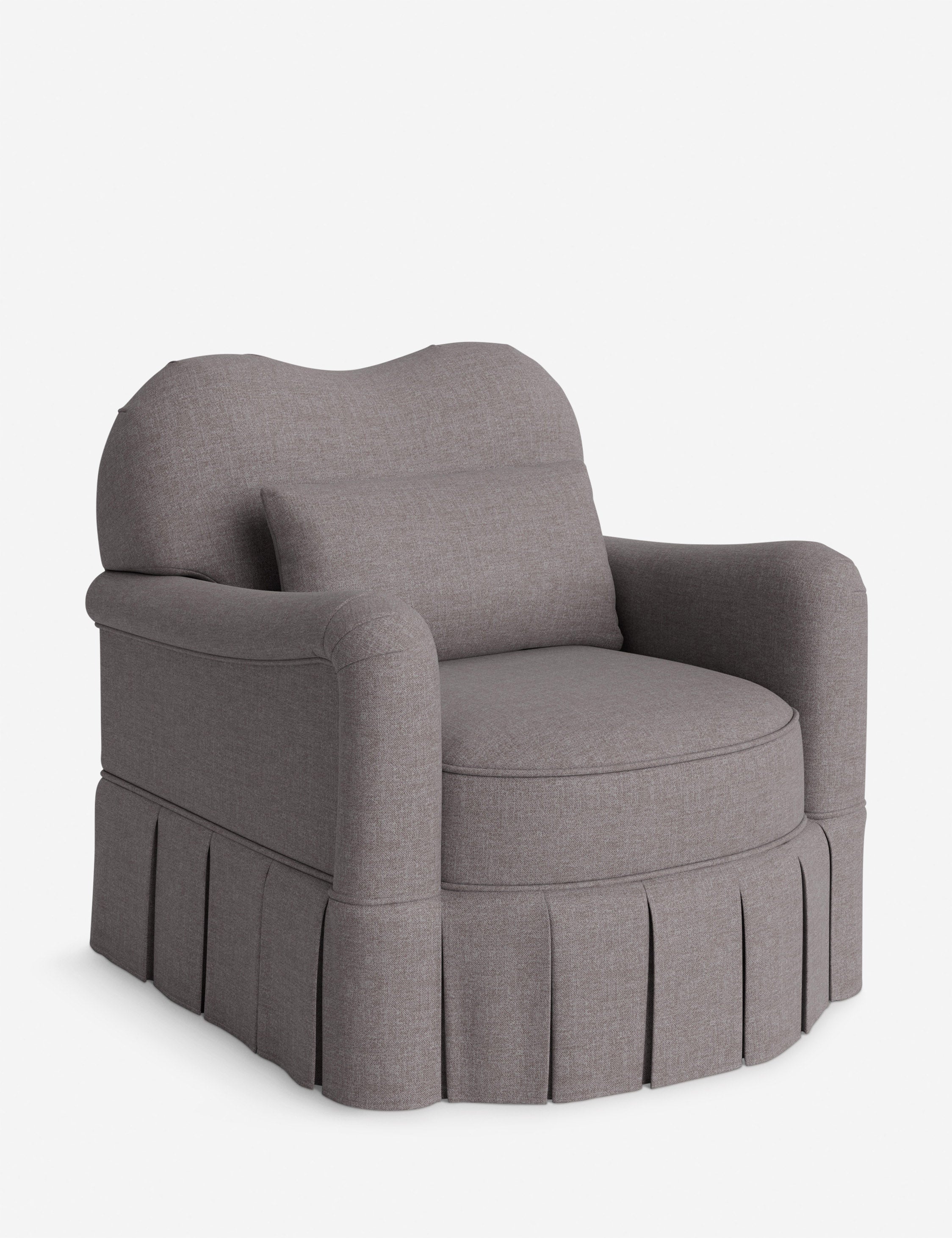 Lulu and Georgia Middleton Skirted Accent Chair by Ginny Macdonald - view 152