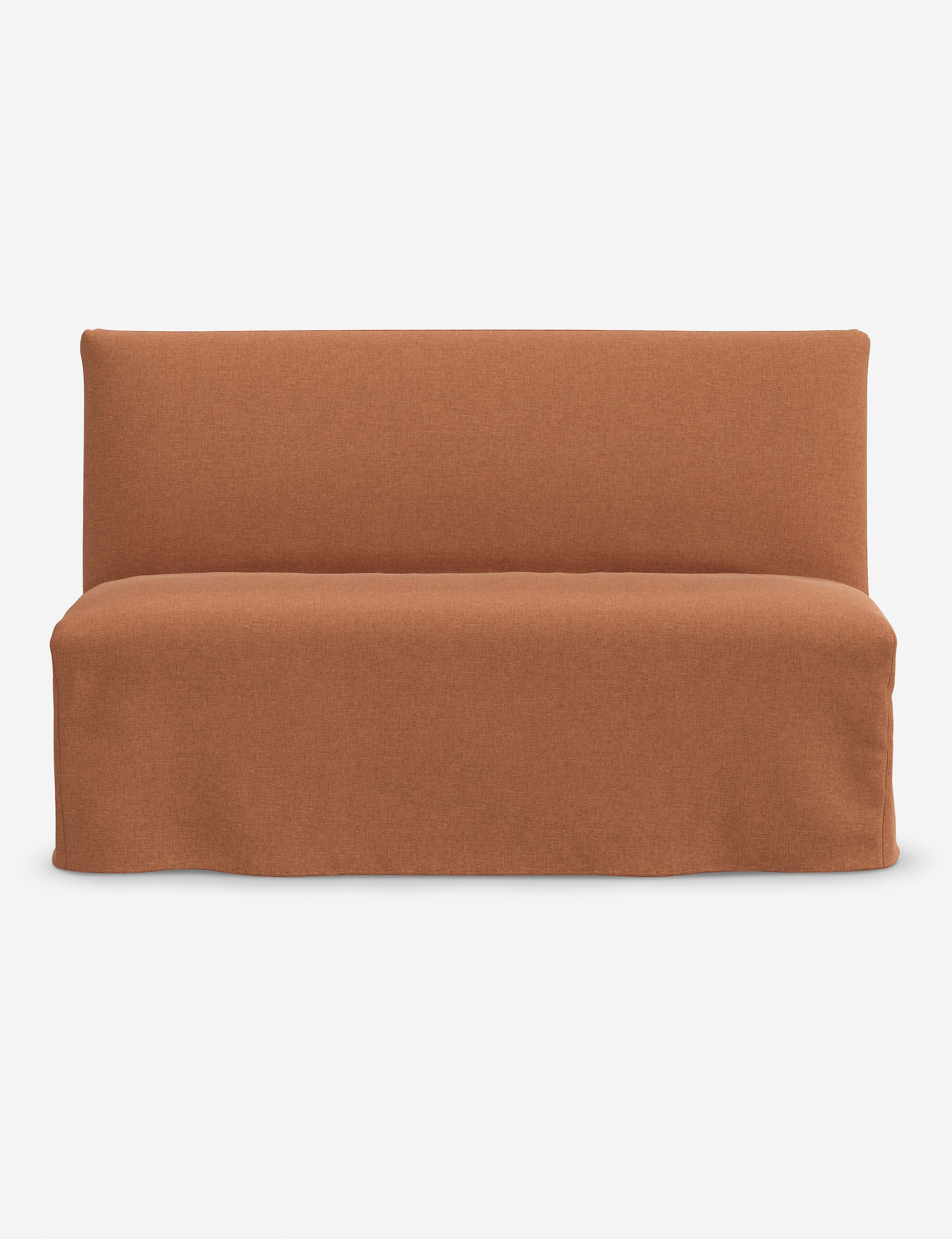 Lulu and Georgia Haddan Slipcover Dining Bench - view 8